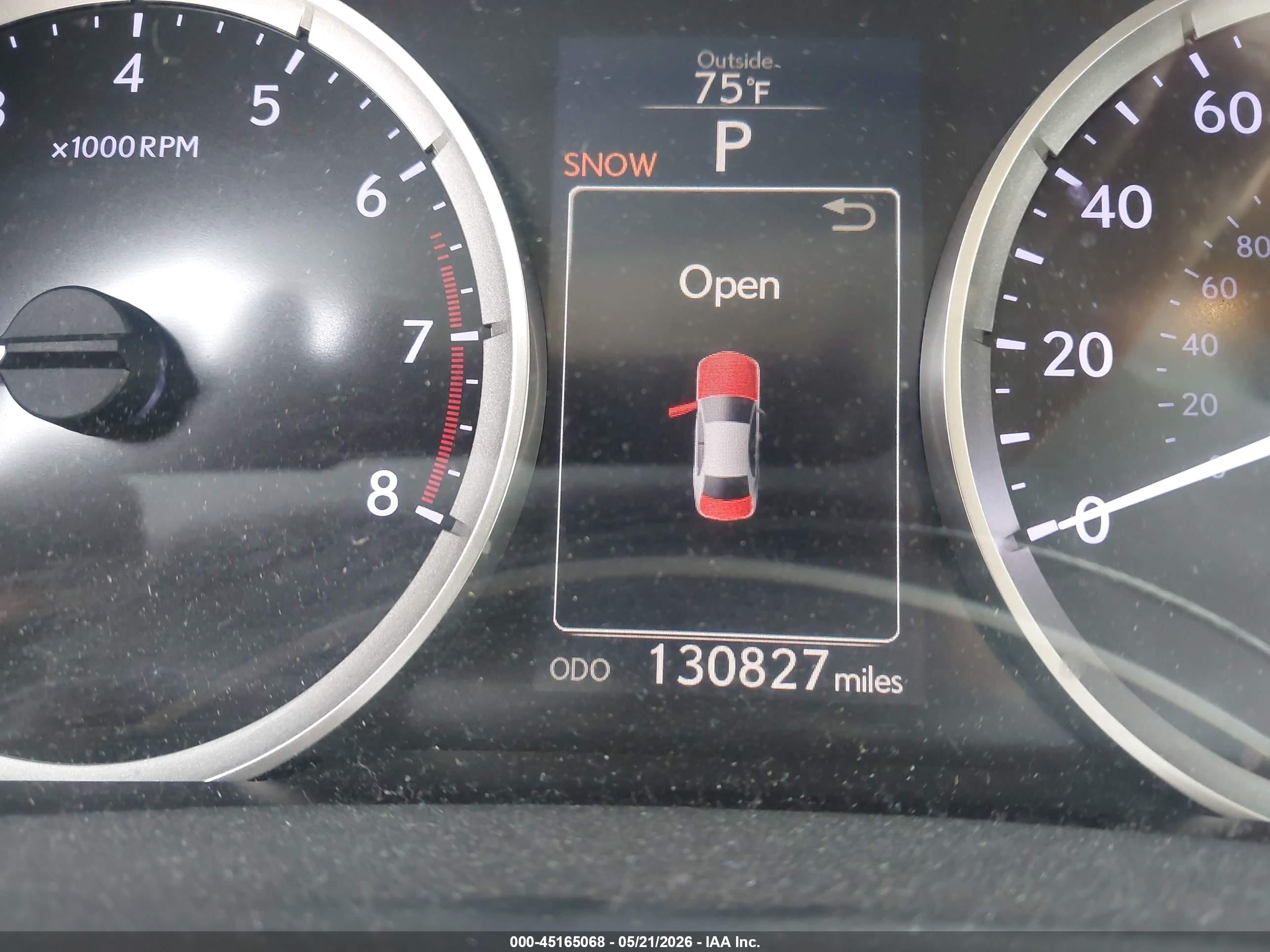 2014 Lexus Is 250   Серый vin: JTHCF1D26E5008061