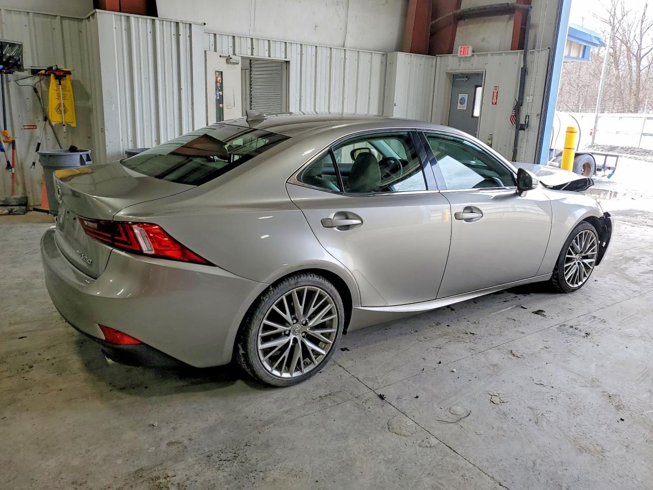 2014 Lexus Is 250 Base Silver vin: JTHCF1D26E5011817