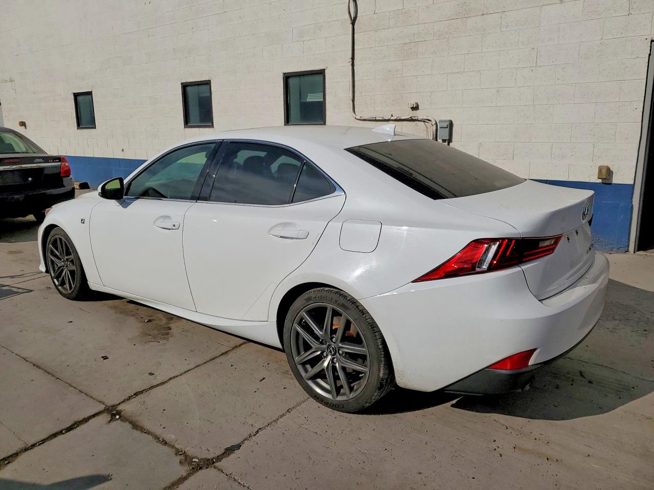 2014 Lexus Is 250 White vin: JTHCF1D26E5013504