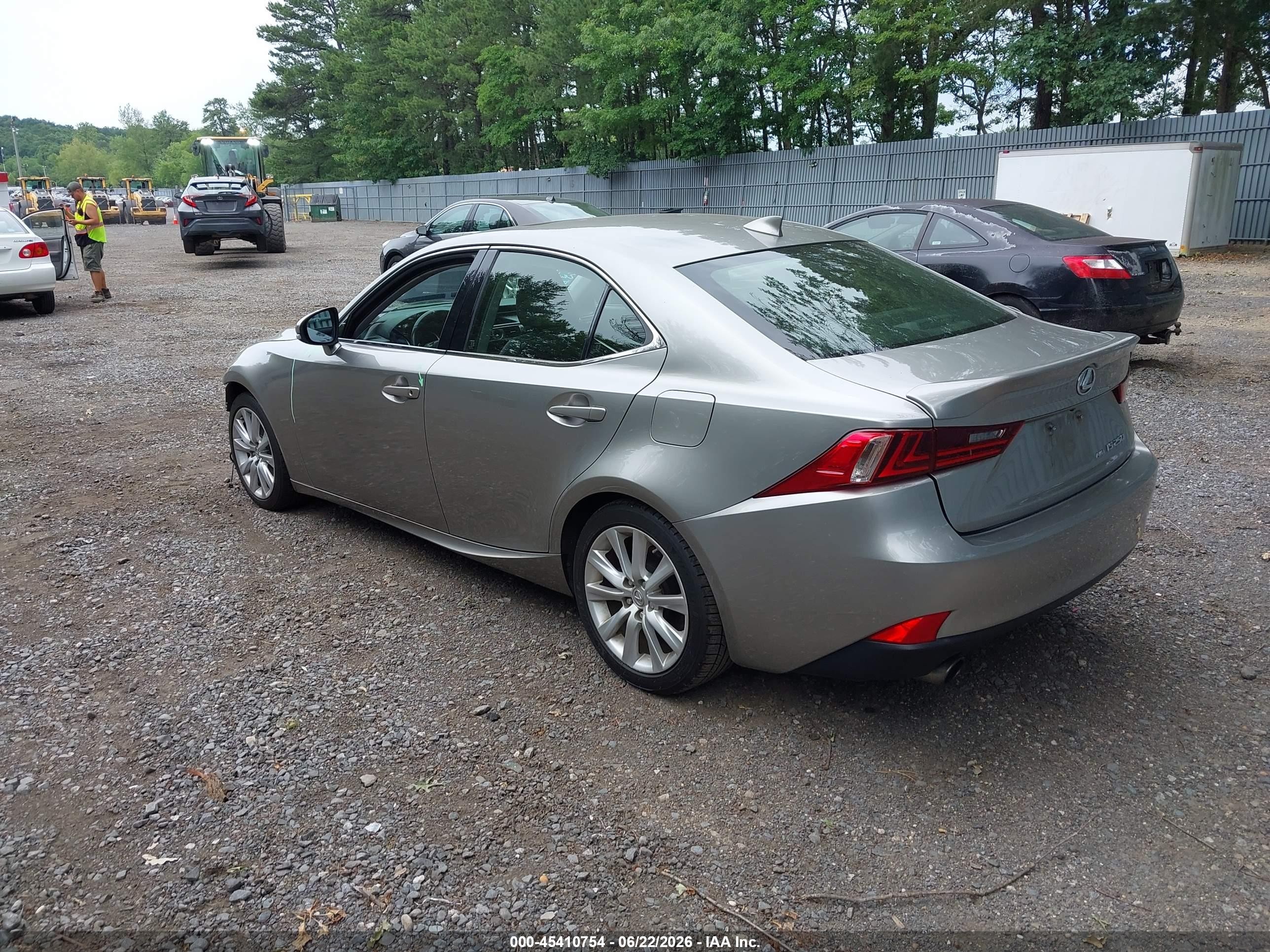 2015 Lexus Is 250 Silver vin: JTHCF1D26F5020664