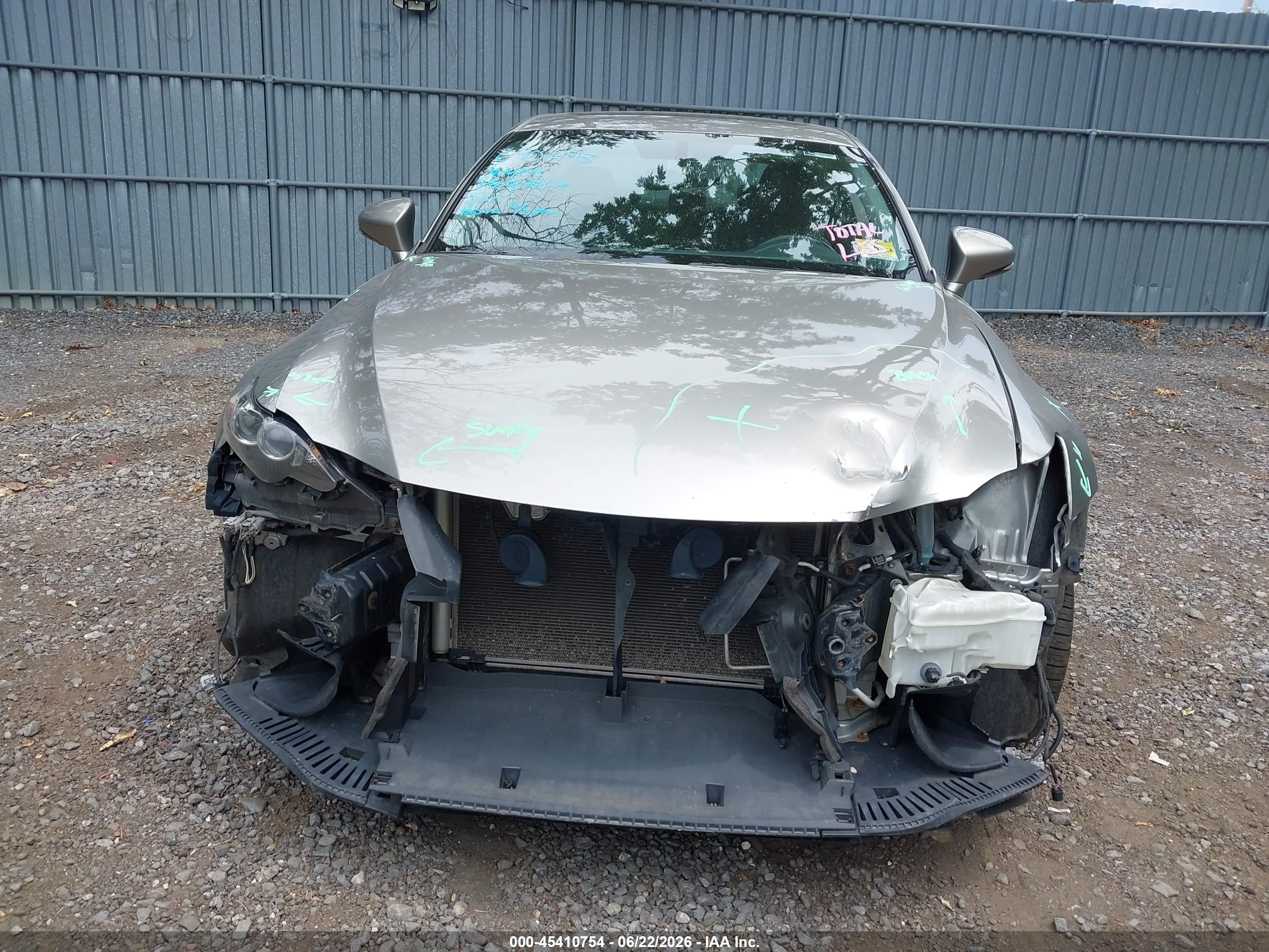 2015 Lexus Is 250 Silver vin: JTHCF1D26F5020664