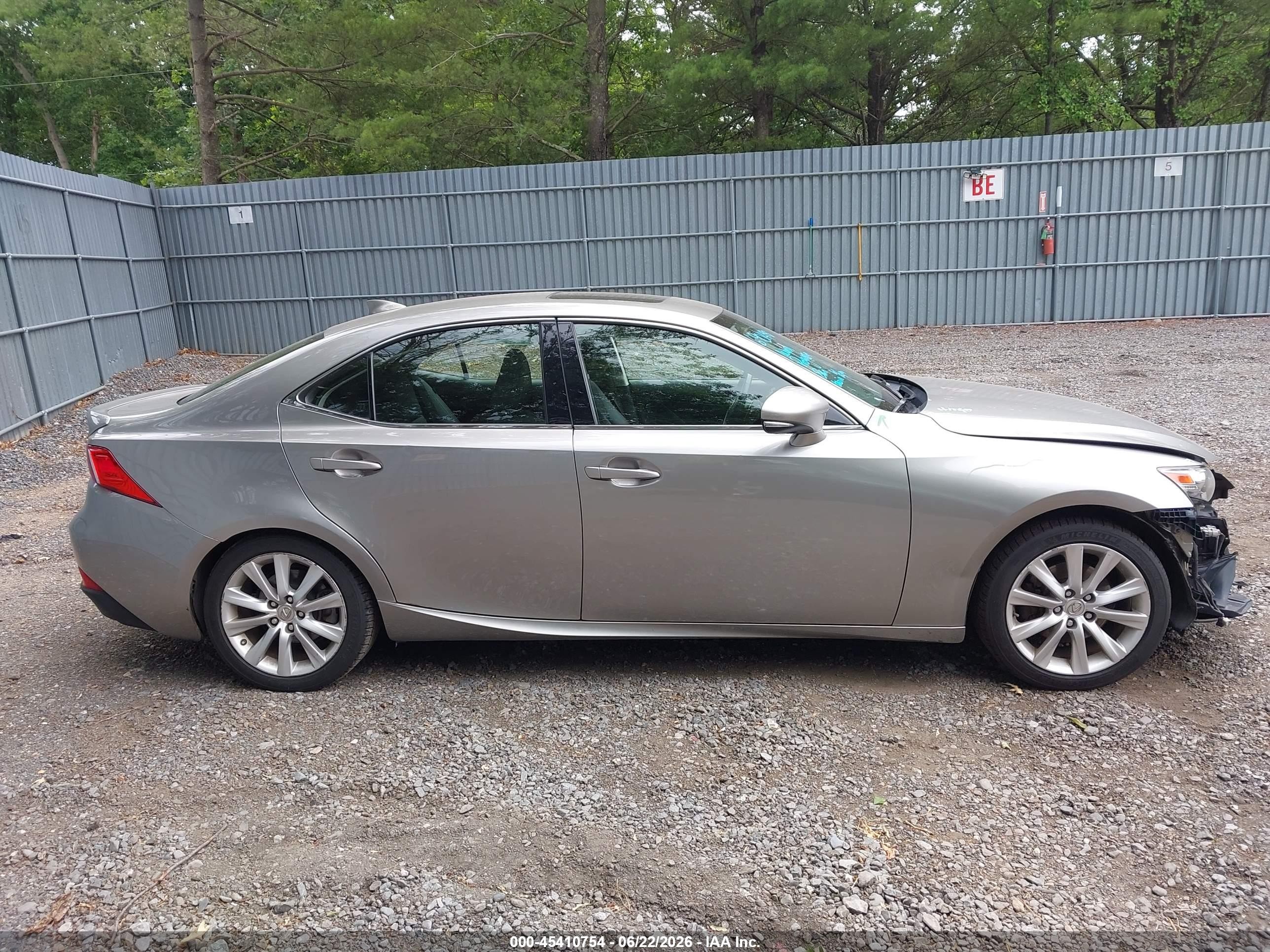2015 Lexus Is 250 Silver vin: JTHCF1D26F5020664