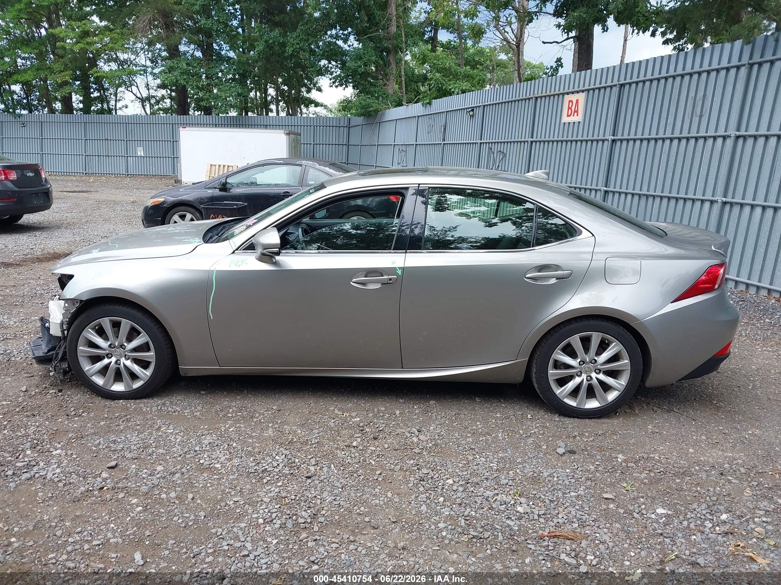 2015 Lexus Is 250 Silver vin: JTHCF1D26F5020664