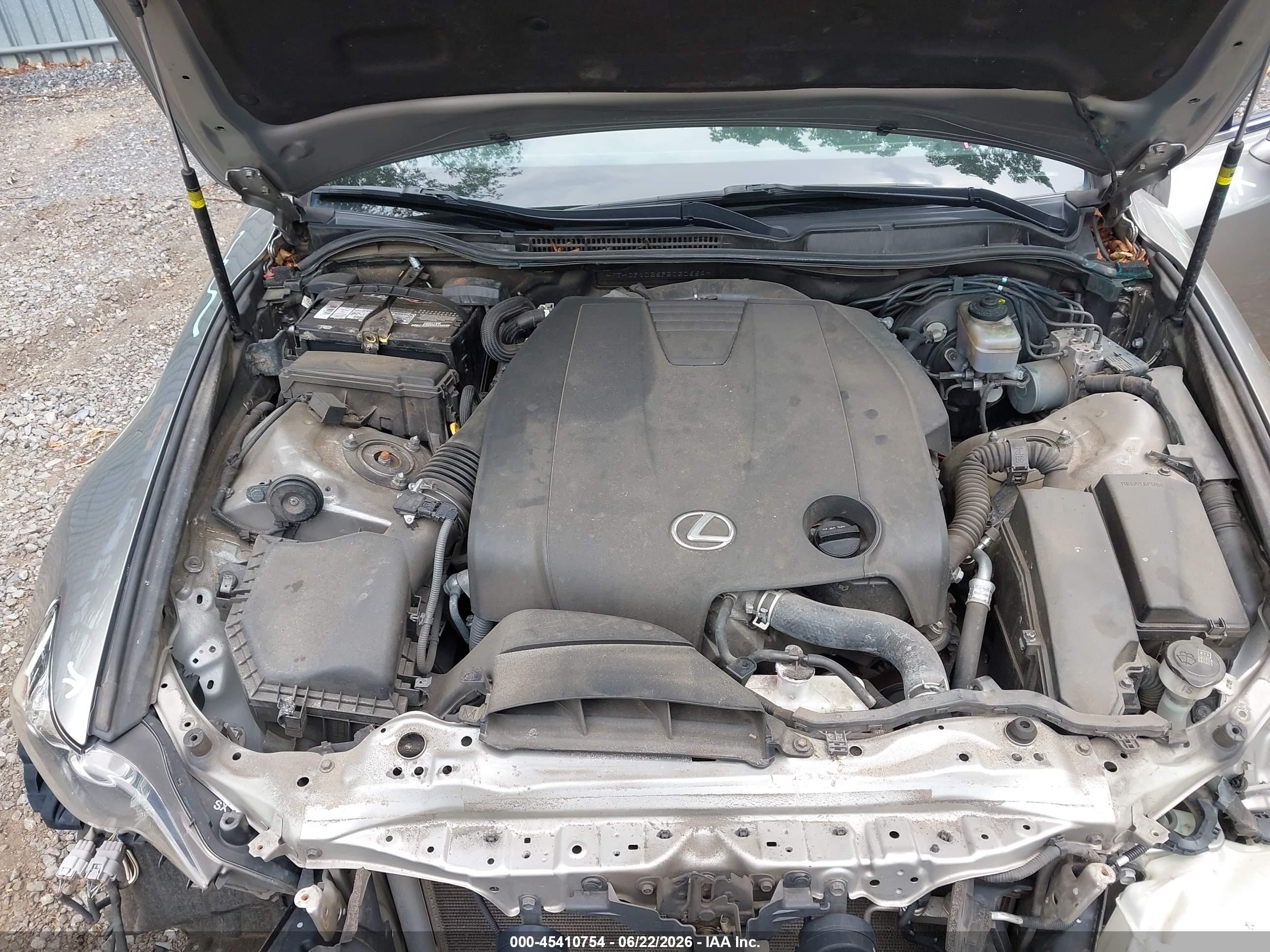 2015 Lexus Is 250 Silver vin: JTHCF1D26F5020664