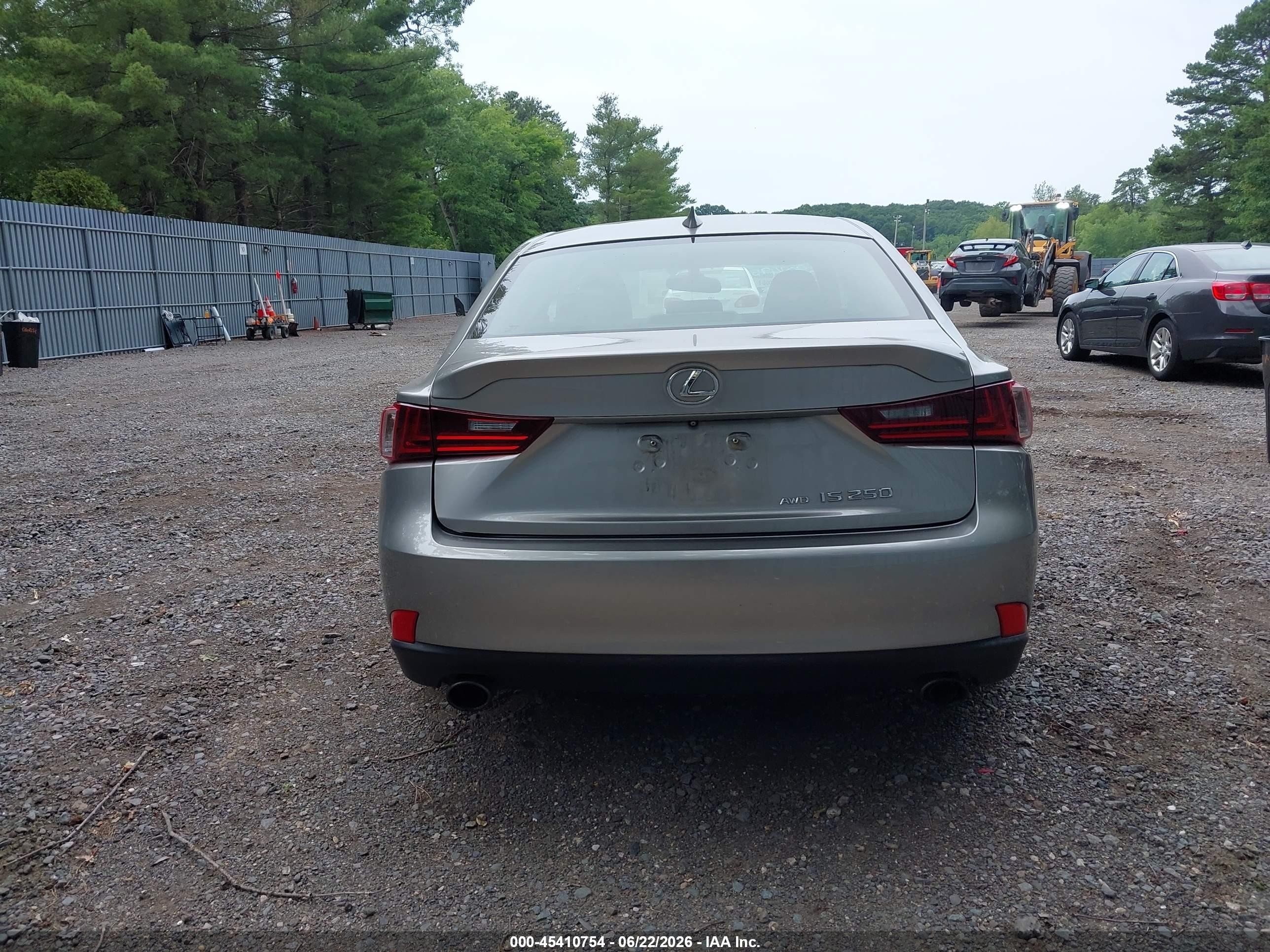 2015 Lexus Is 250 Silver vin: JTHCF1D26F5020664