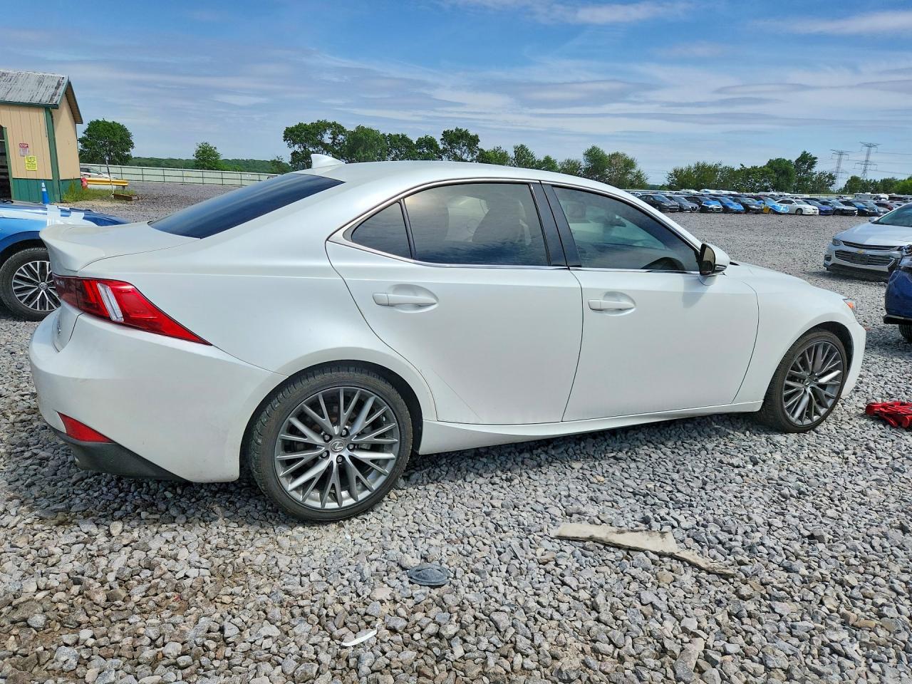 2015 Lexus Is 250 White vin: JTHCF1D26F5023001
