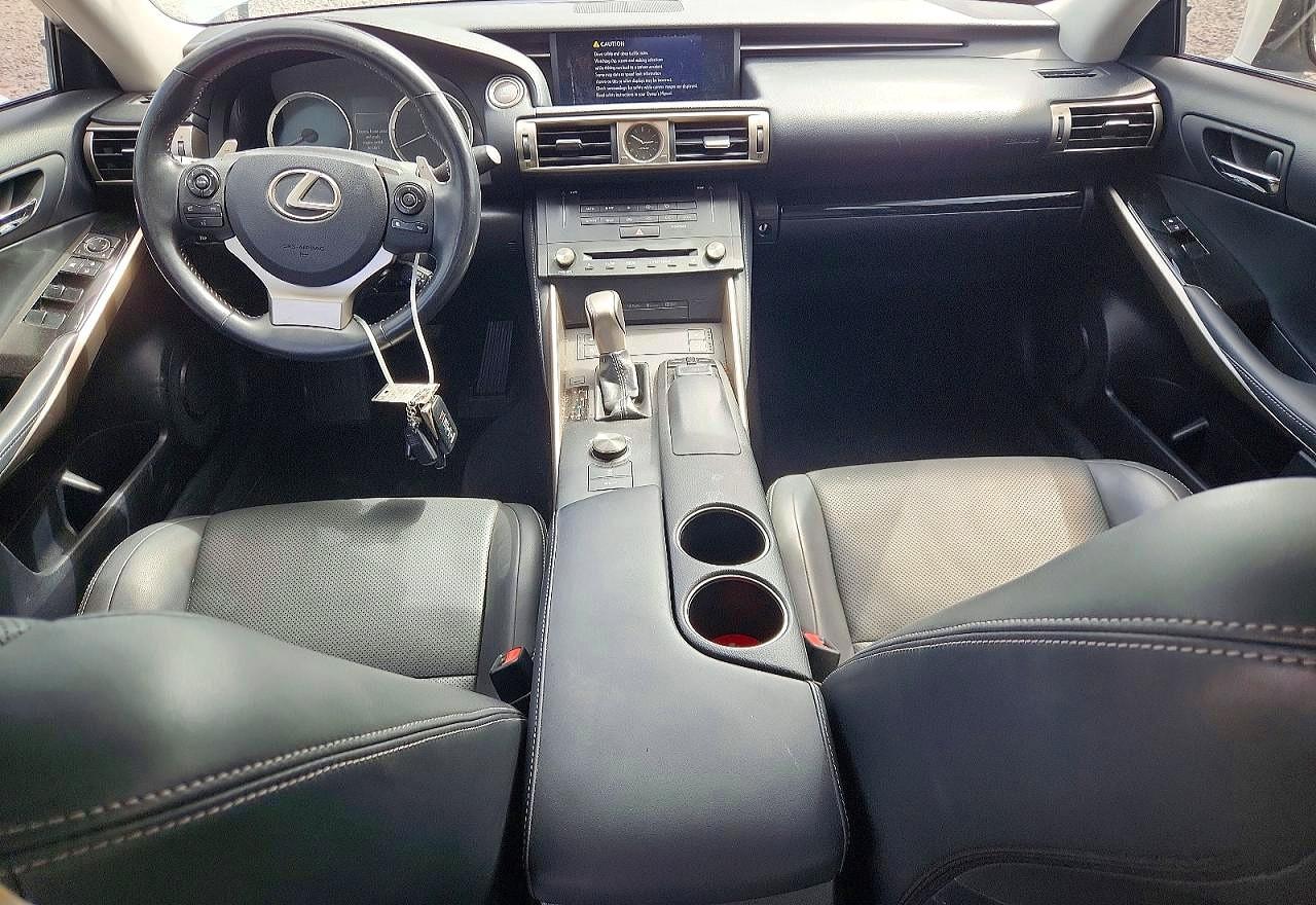 2015 Lexus Is 250 White vin: JTHCF1D26F5023001