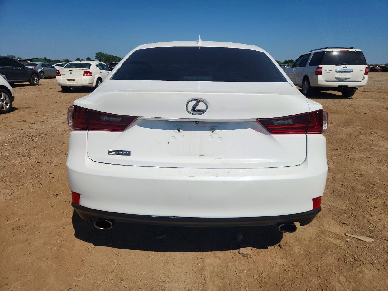 2015 Lexus Is 250 White vin: JTHCF1D26F5025556