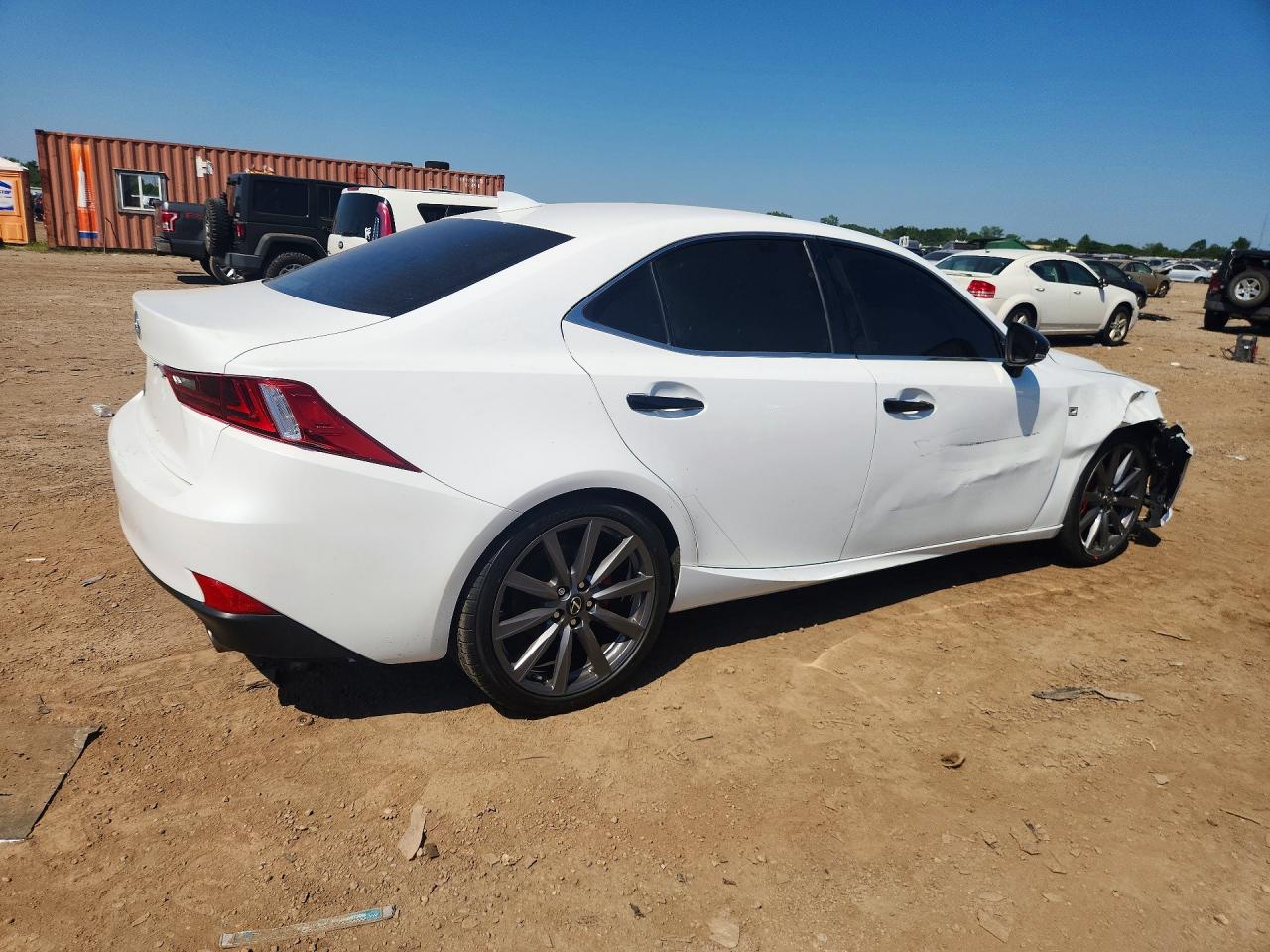 2015 Lexus Is 250 White vin: JTHCF1D26F5025556