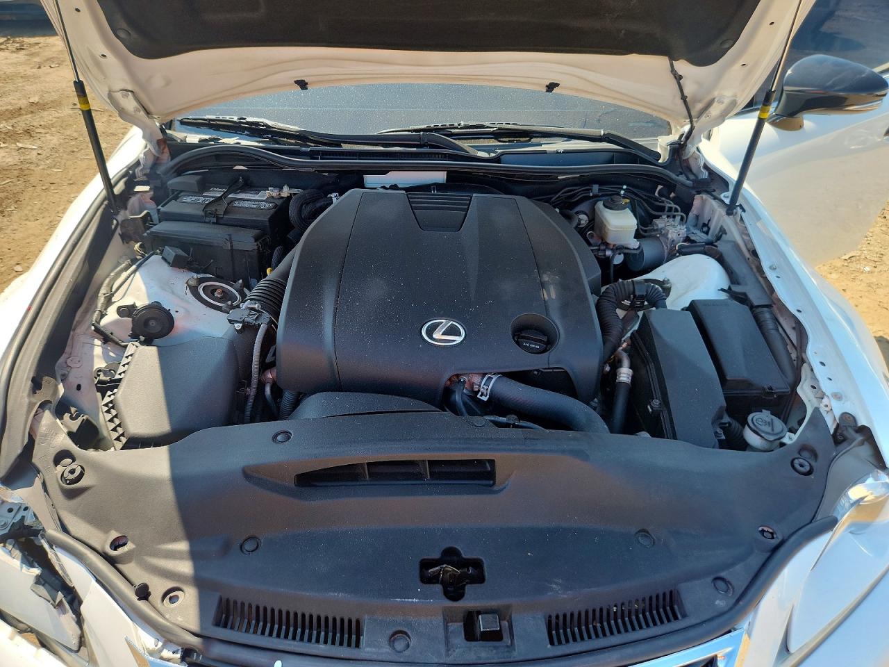 2015 Lexus Is 250 White vin: JTHCF1D26F5025556