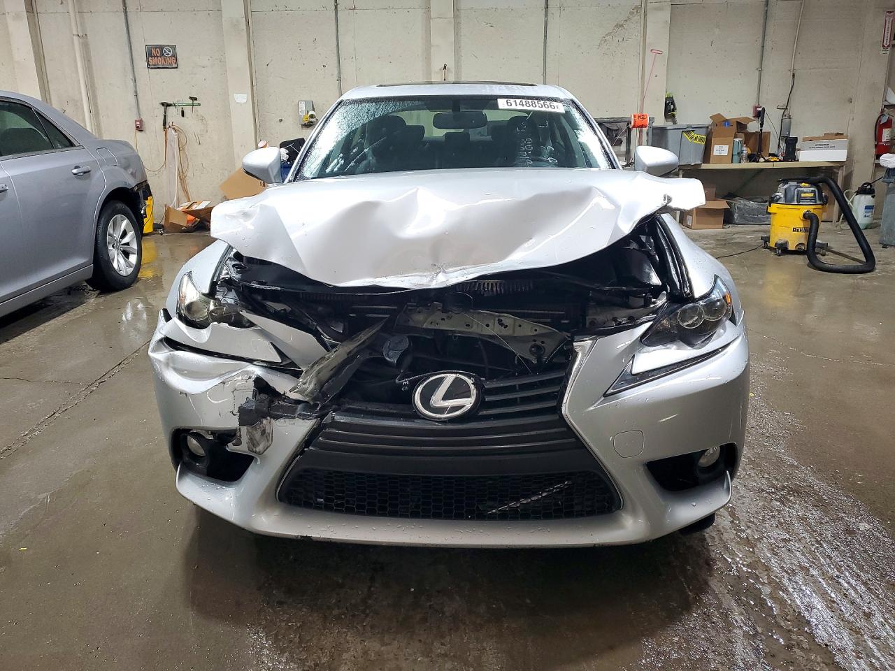 2014 Lexus Is 250 Silver vin: JTHCF1D27E5001748