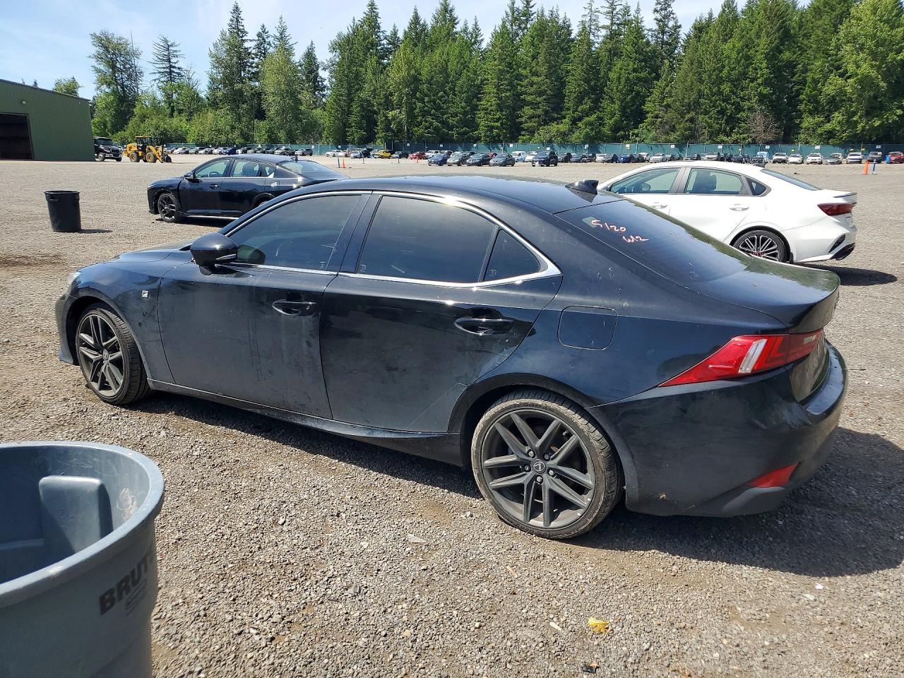 2014 Lexus Is 250 Black vin: JTHCF1D27E5003130