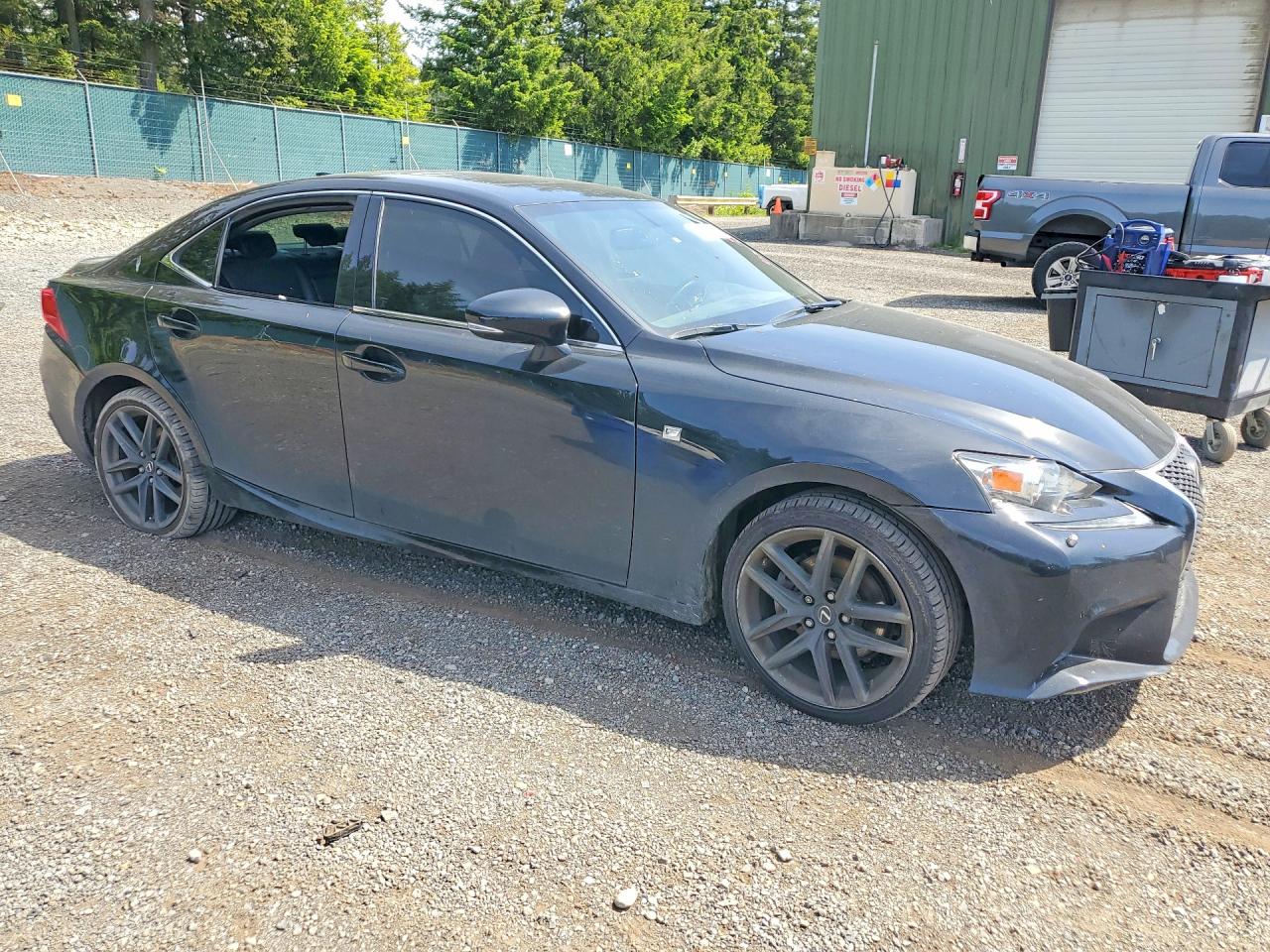 2014 Lexus Is 250 Black vin: JTHCF1D27E5003130