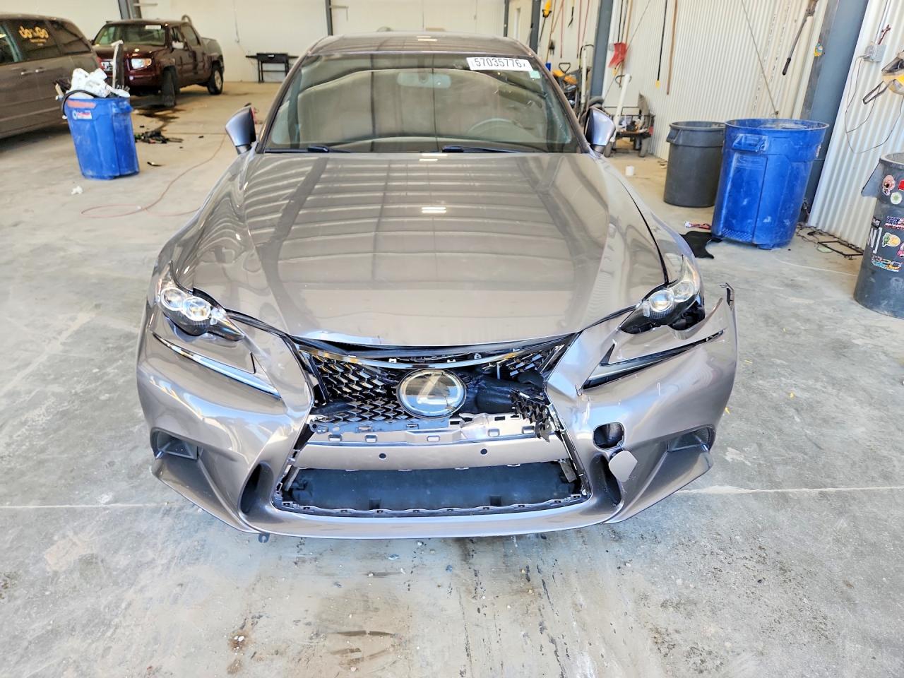2014 Lexus Is 250 Gray vin: JTHCF1D27E5005153