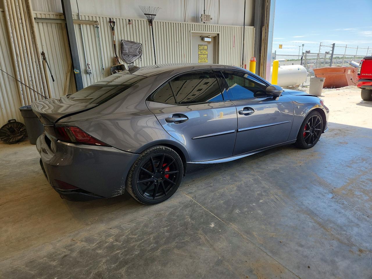 2014 Lexus Is 250 Gray vin: JTHCF1D27E5005153