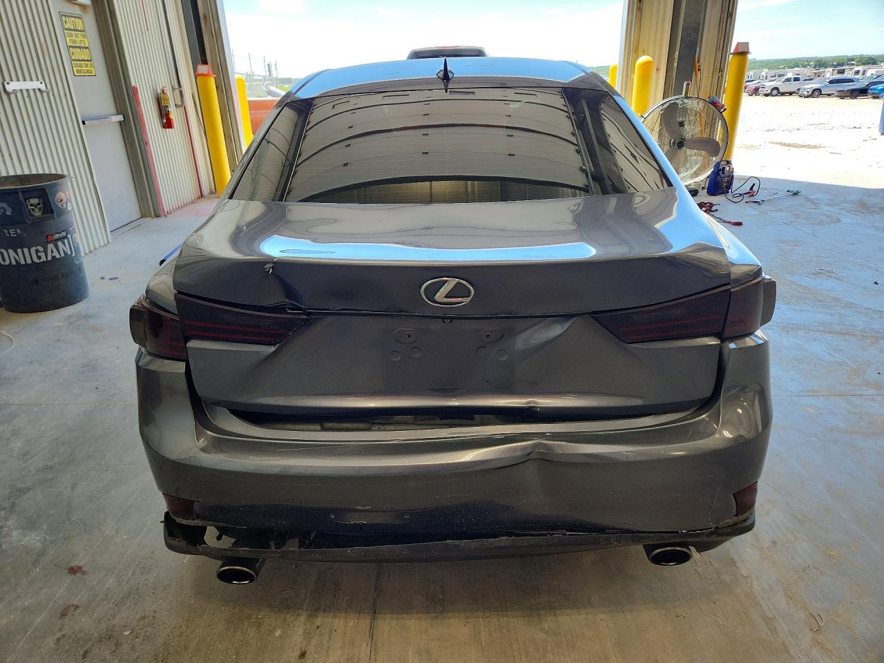 2014 Lexus Is 250 Gray vin: JTHCF1D27E5005153