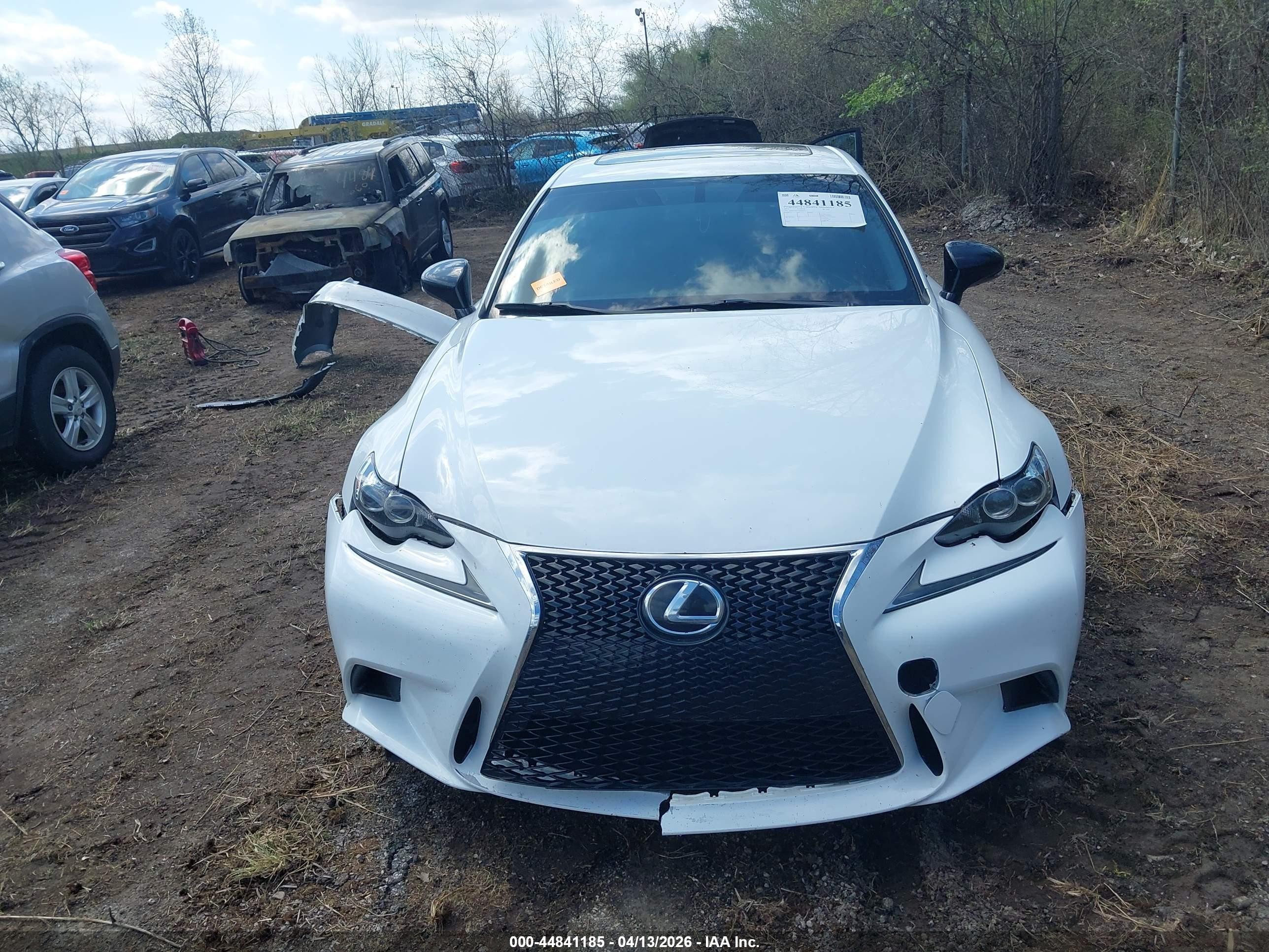 2015 Lexus Is 250 Crafted Line White vin: JTHCF1D27F5020317