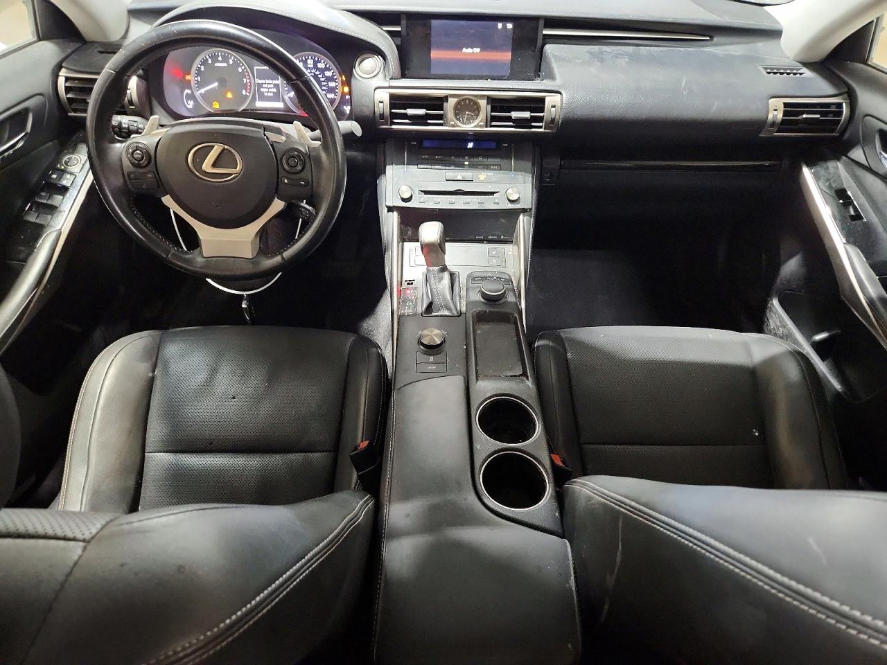 2015 Lexus Is 250 White vin: JTHCF1D27F5020950