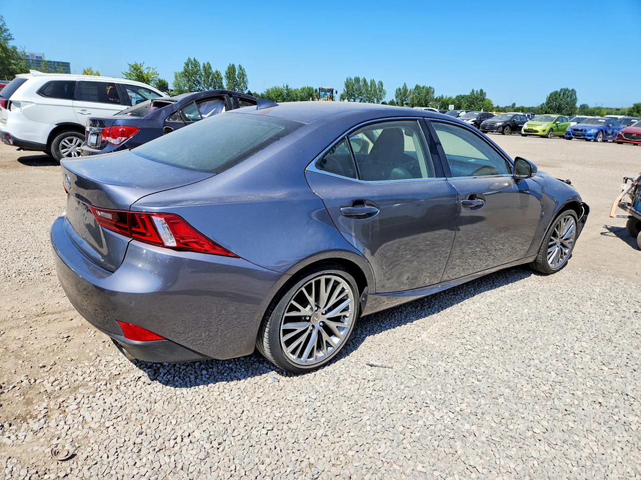 2015 Lexus Is 250 Gray vin: JTHCF1D27F5021421