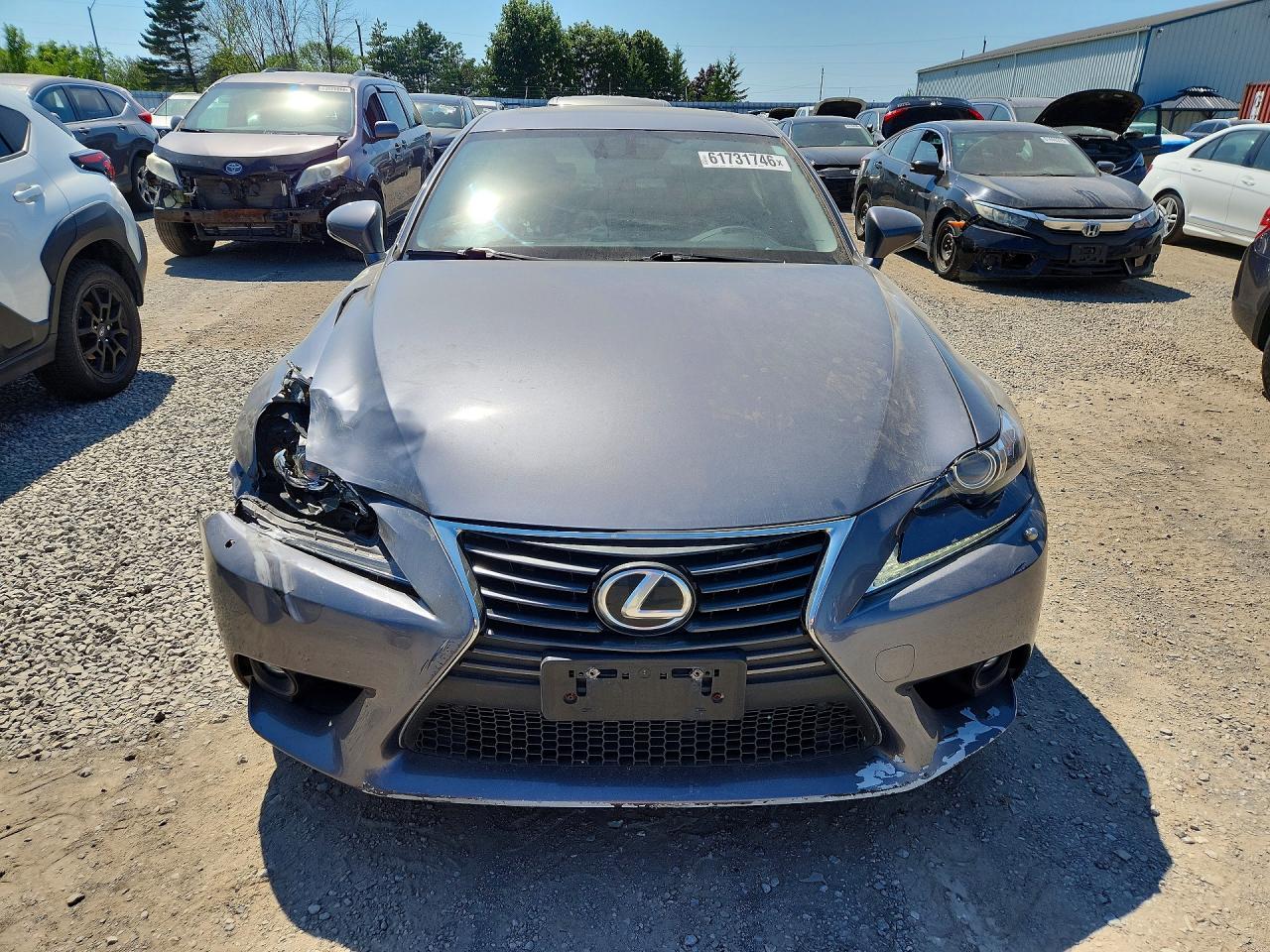 2015 Lexus Is 250 Gray vin: JTHCF1D27F5021421