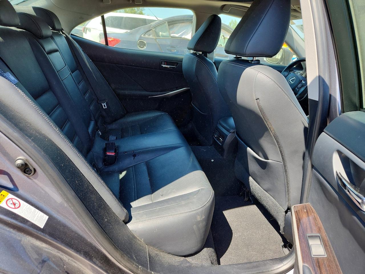 2015 Lexus Is 250 Gray vin: JTHCF1D27F5021421