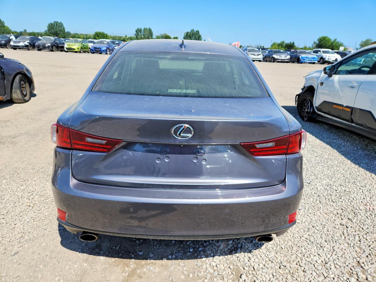 2015 Lexus Is 250 Gray vin: JTHCF1D27F5021421