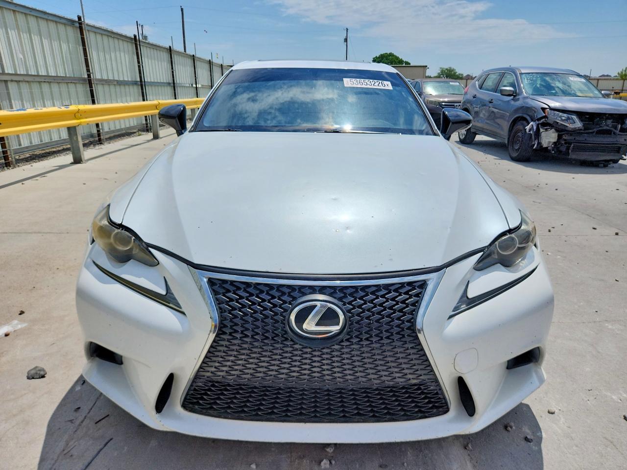 2015 Lexus Is 250 White vin: JTHCF1D27F5024416