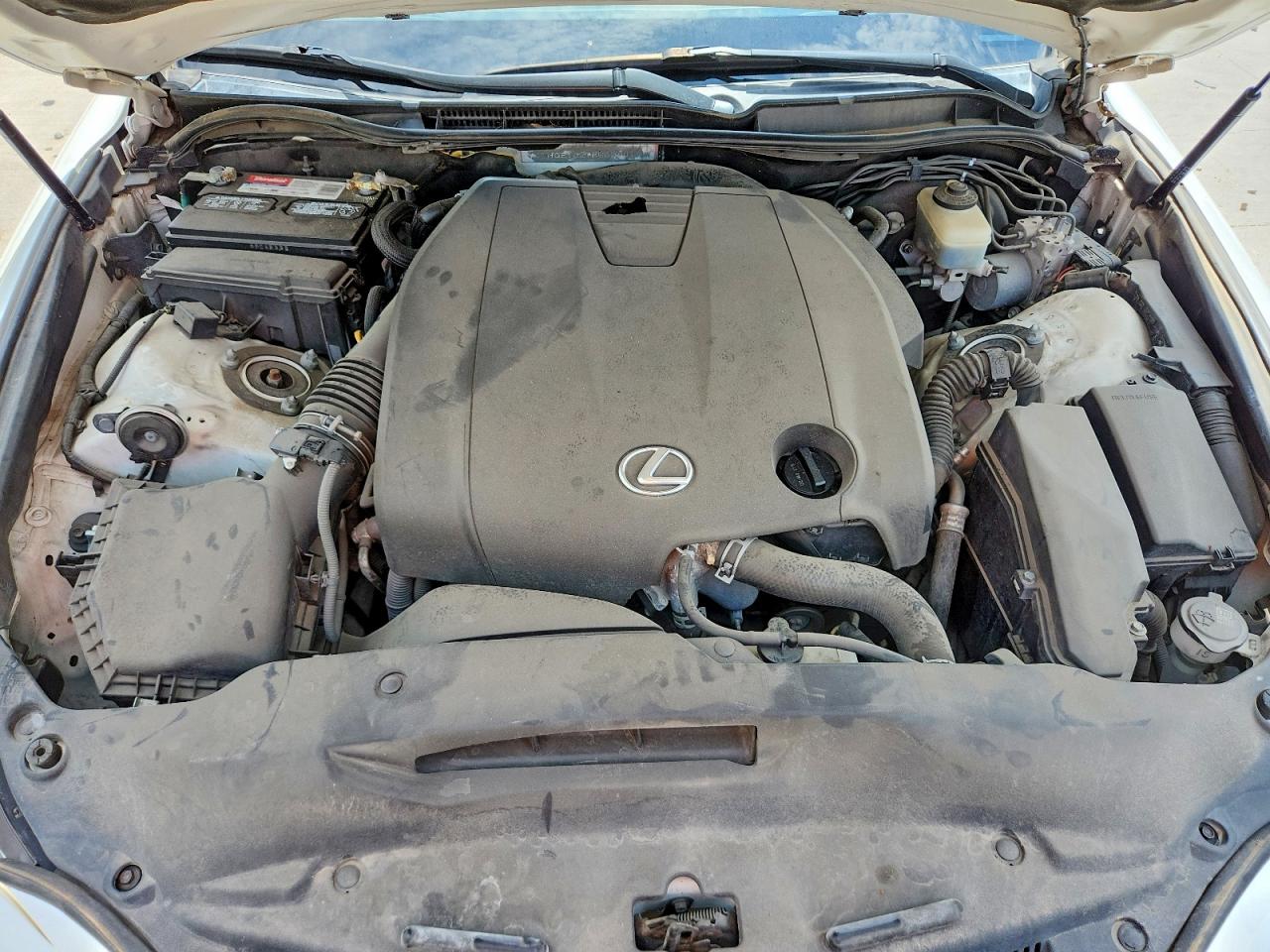 2015 Lexus Is 250 White vin: JTHCF1D27F5024416