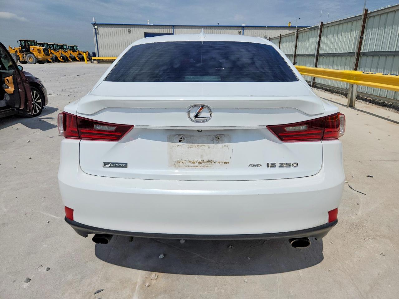 2015 Lexus Is 250 White vin: JTHCF1D27F5024416