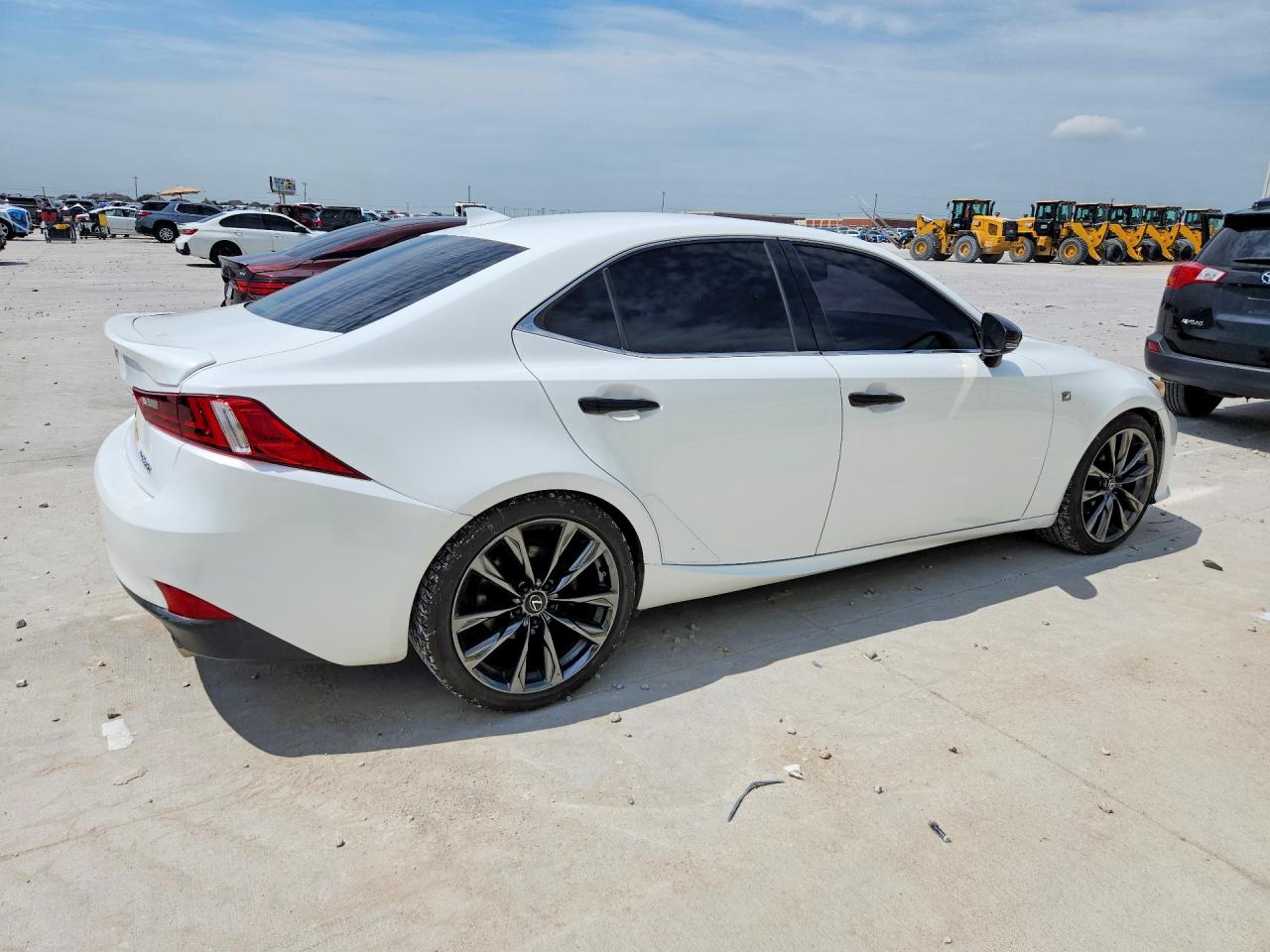 2015 Lexus Is 250 White vin: JTHCF1D27F5024416