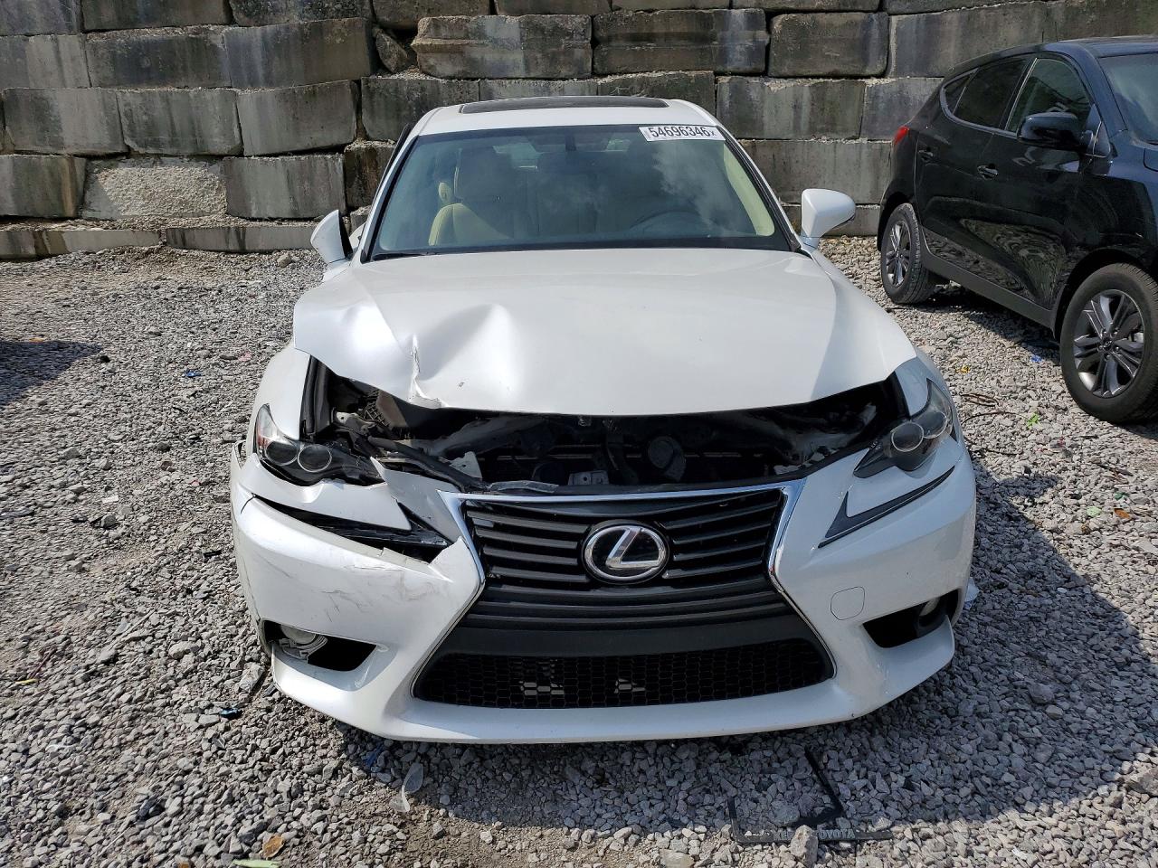 2014 Lexus Is 250 Белый vin: JTHCF1D28E5000396