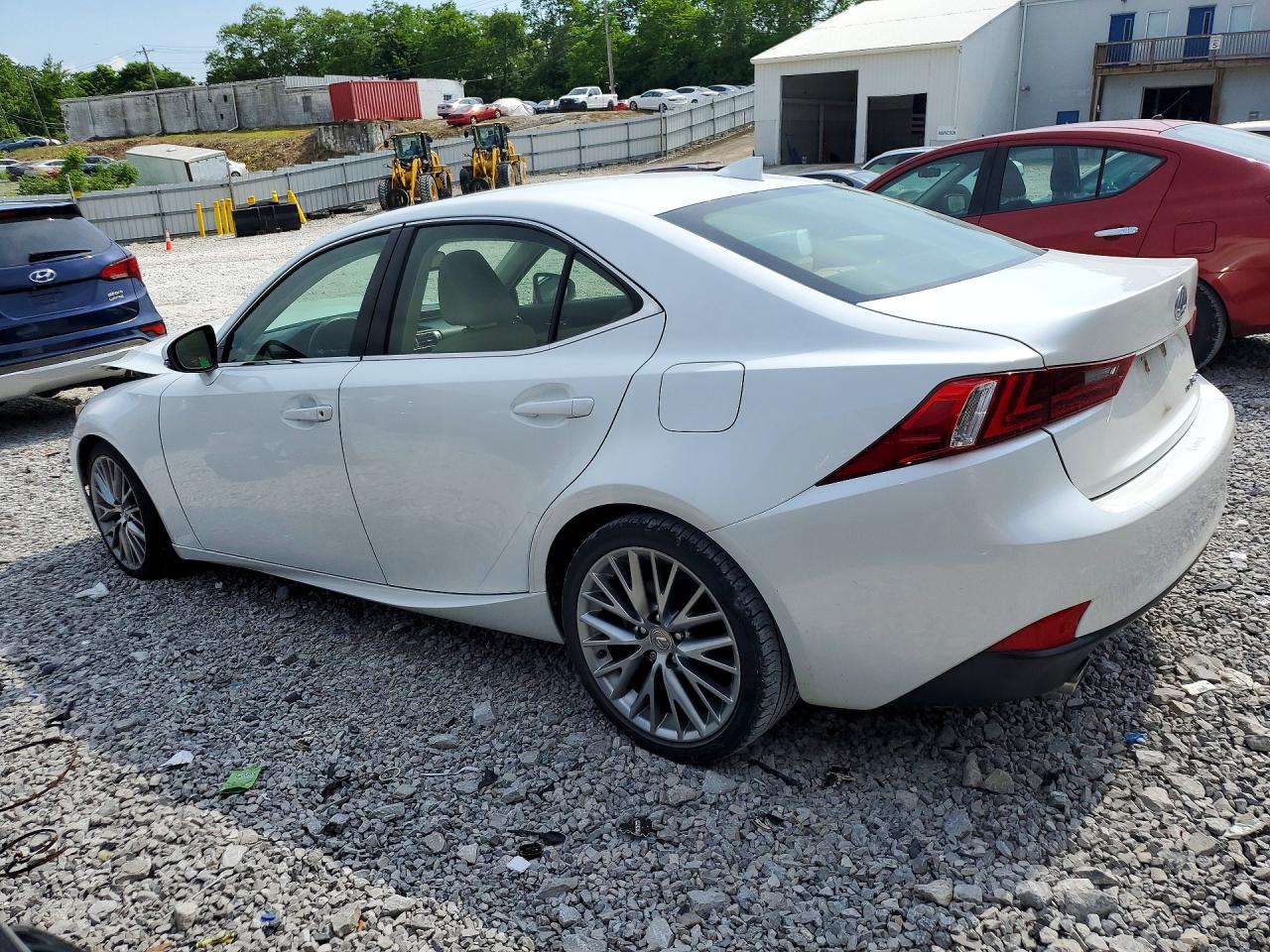 2014 Lexus Is 250 Белый vin: JTHCF1D28E5000396