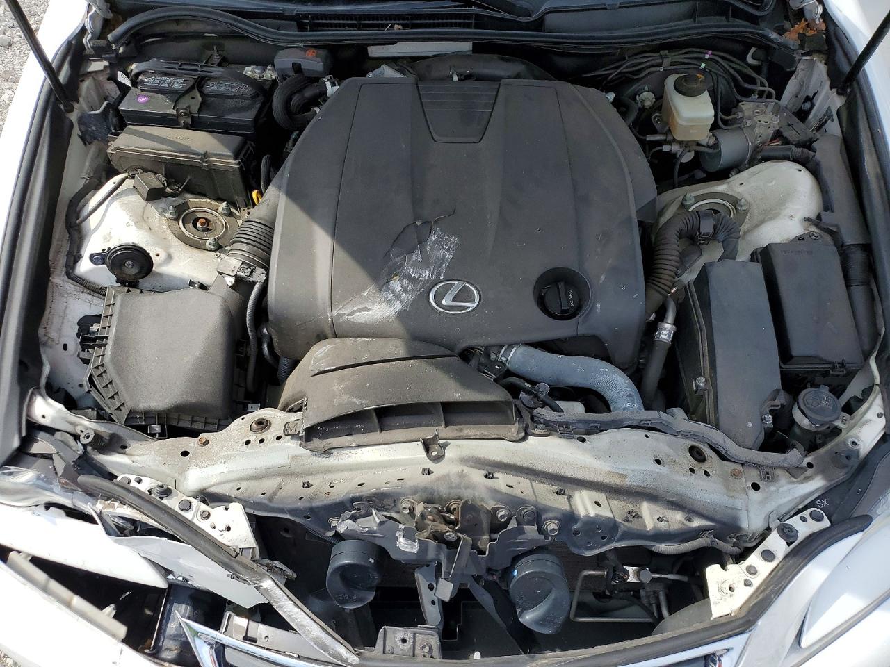 2014 Lexus Is 250 Белый vin: JTHCF1D28E5000396