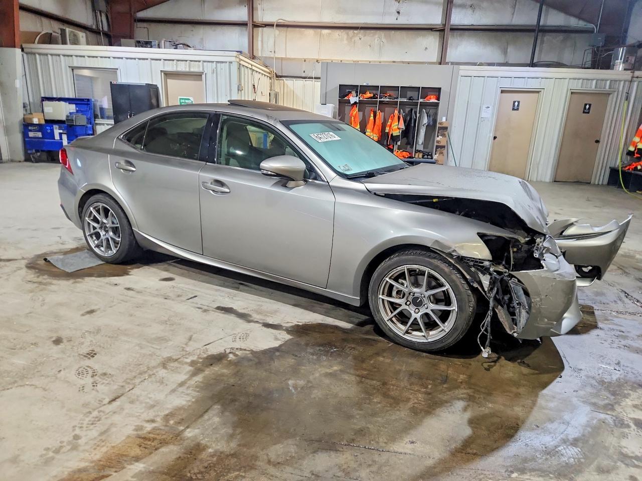 2014 Lexus Is 250 Gray vin: JTHCF1D28E5002486