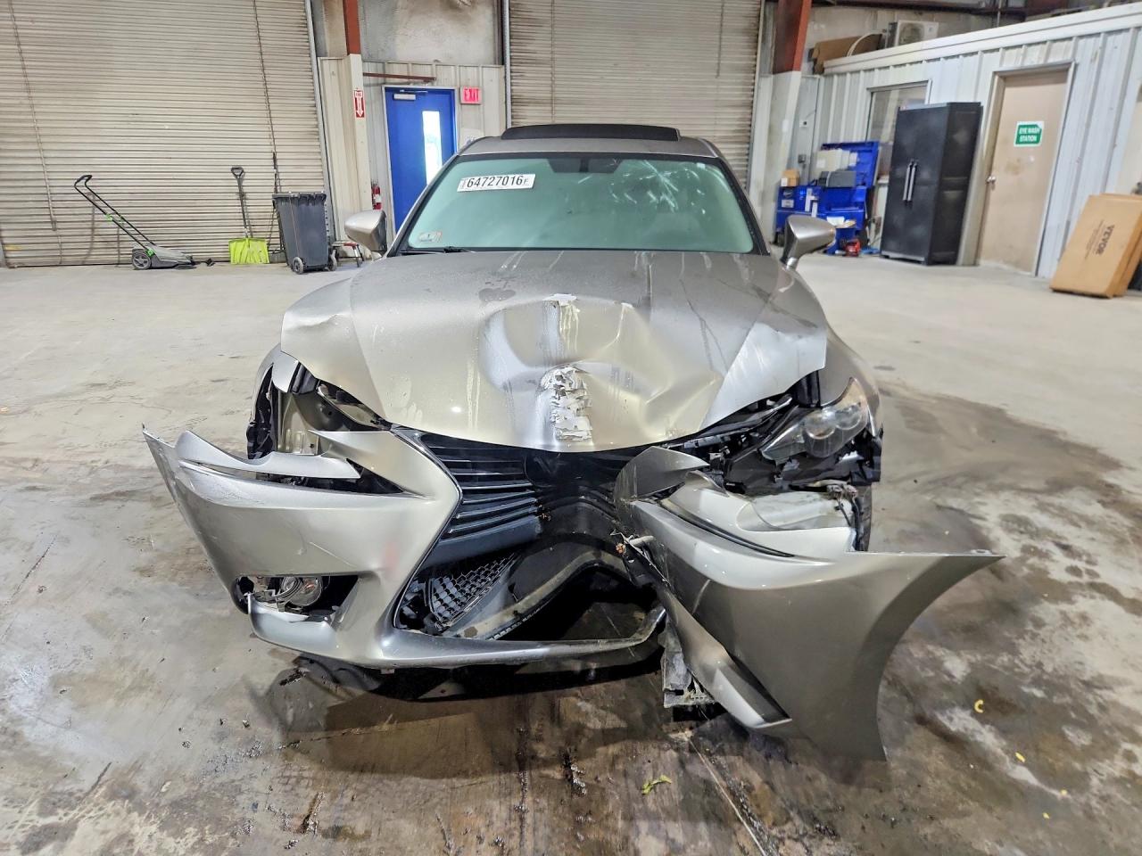 2014 Lexus Is 250 Gray vin: JTHCF1D28E5002486