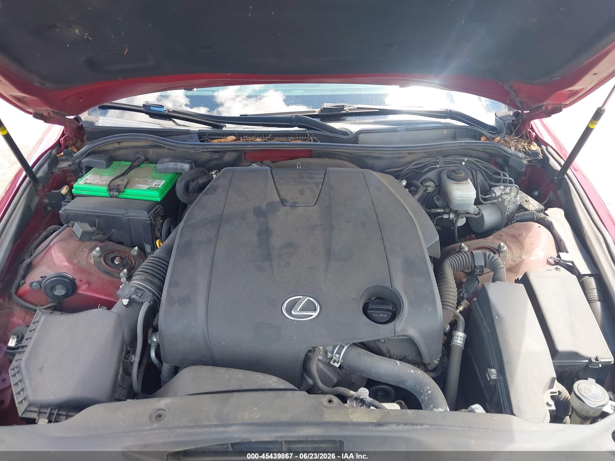 2014 Lexus Is 250   Red vin: JTHCF1D28E5002729