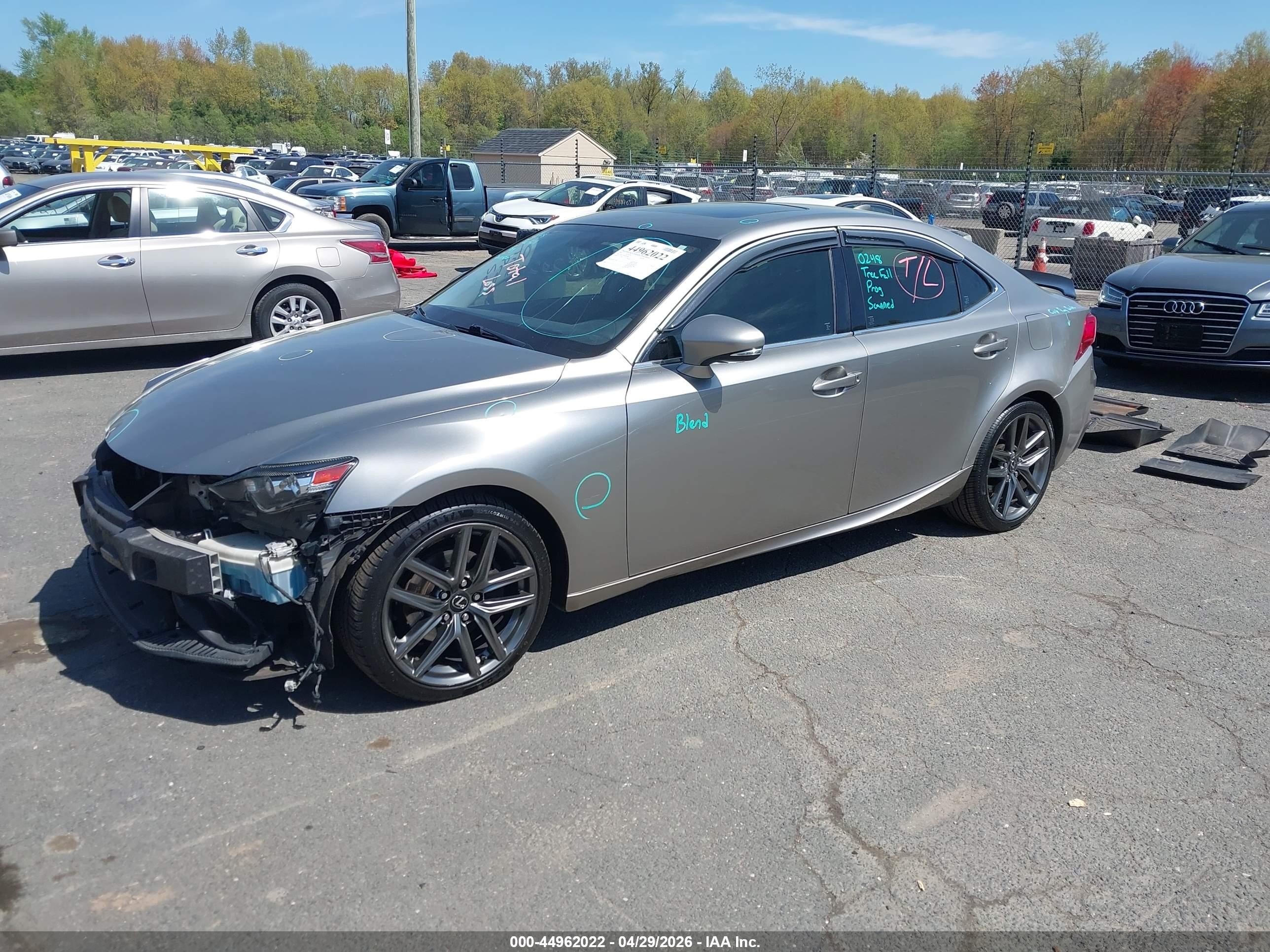 2014 Lexus Is 250   Beige vin: JTHCF1D28E5005744