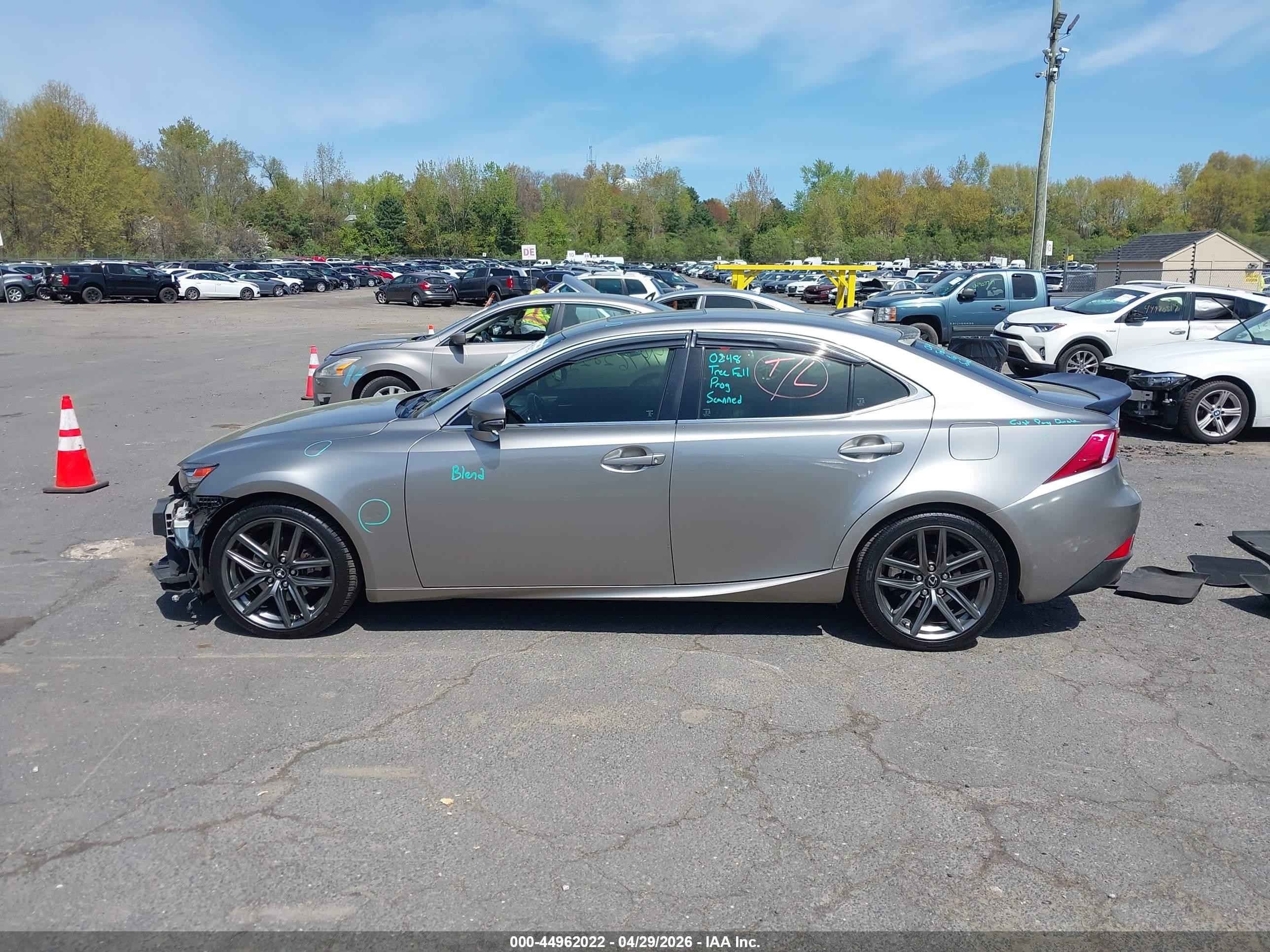 2014 Lexus Is 250   Beige vin: JTHCF1D28E5005744