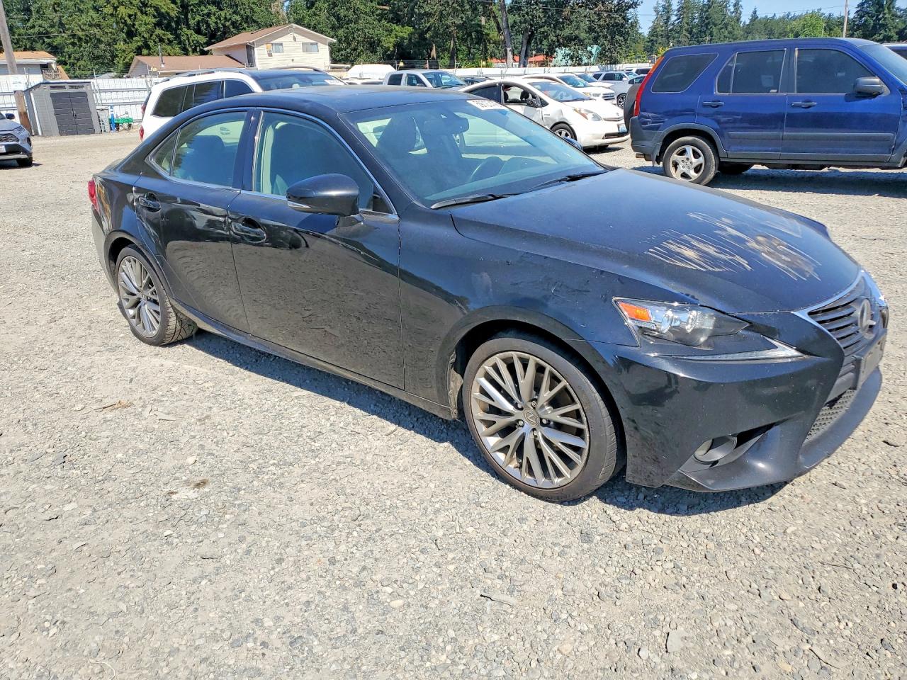 2014 Lexus Is 250 Black vin: JTHCF1D28E5006117