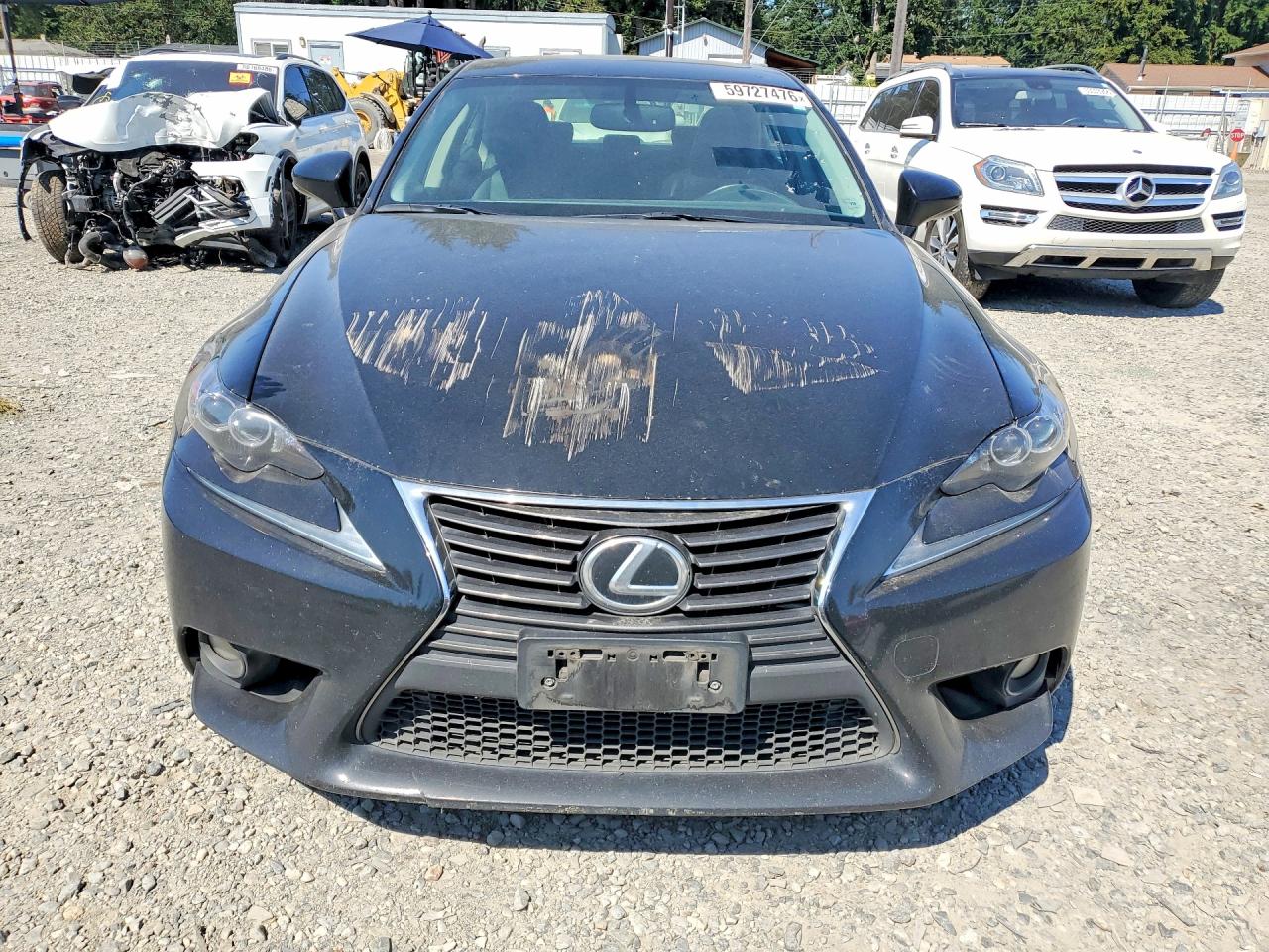 2014 Lexus Is 250 Black vin: JTHCF1D28E5006117