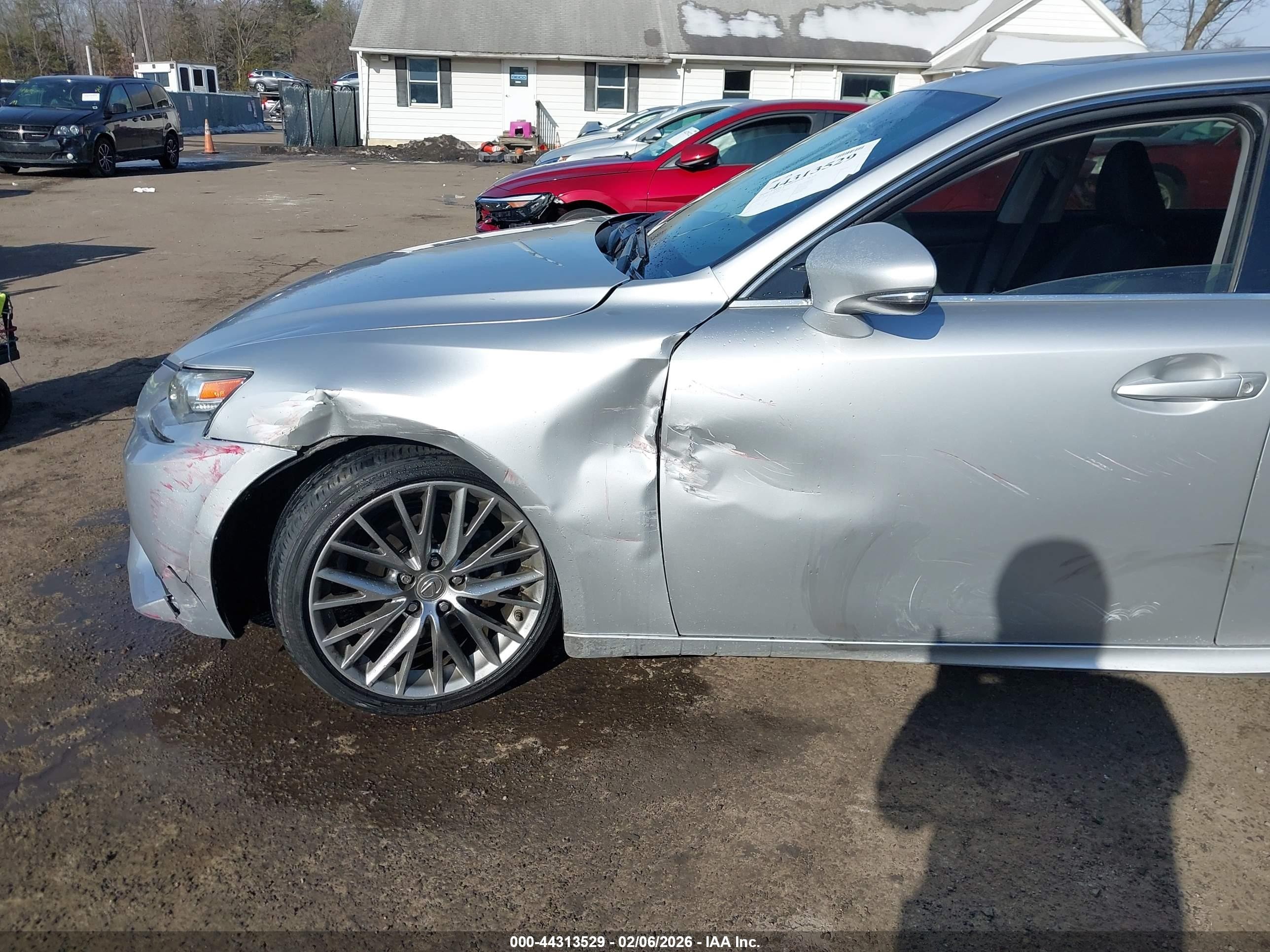 2014 Lexus Is 250   Silver vin: JTHCF1D28E5006120