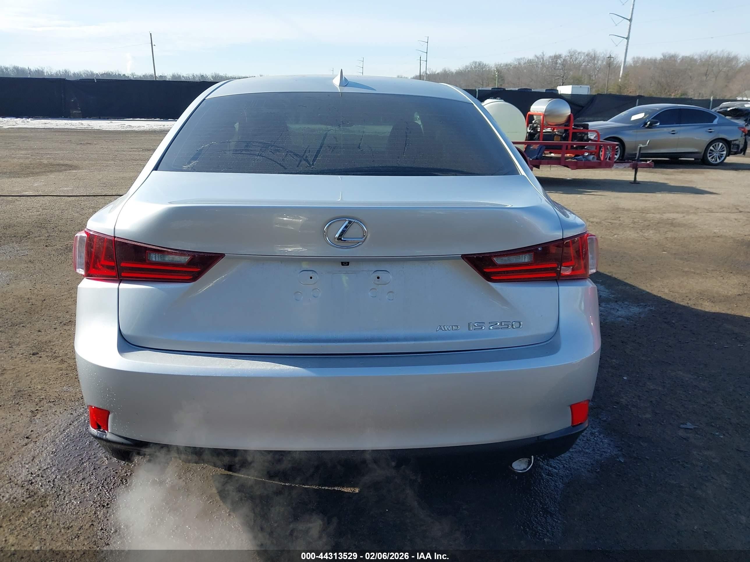 2014 Lexus Is 250   Silver vin: JTHCF1D28E5006120