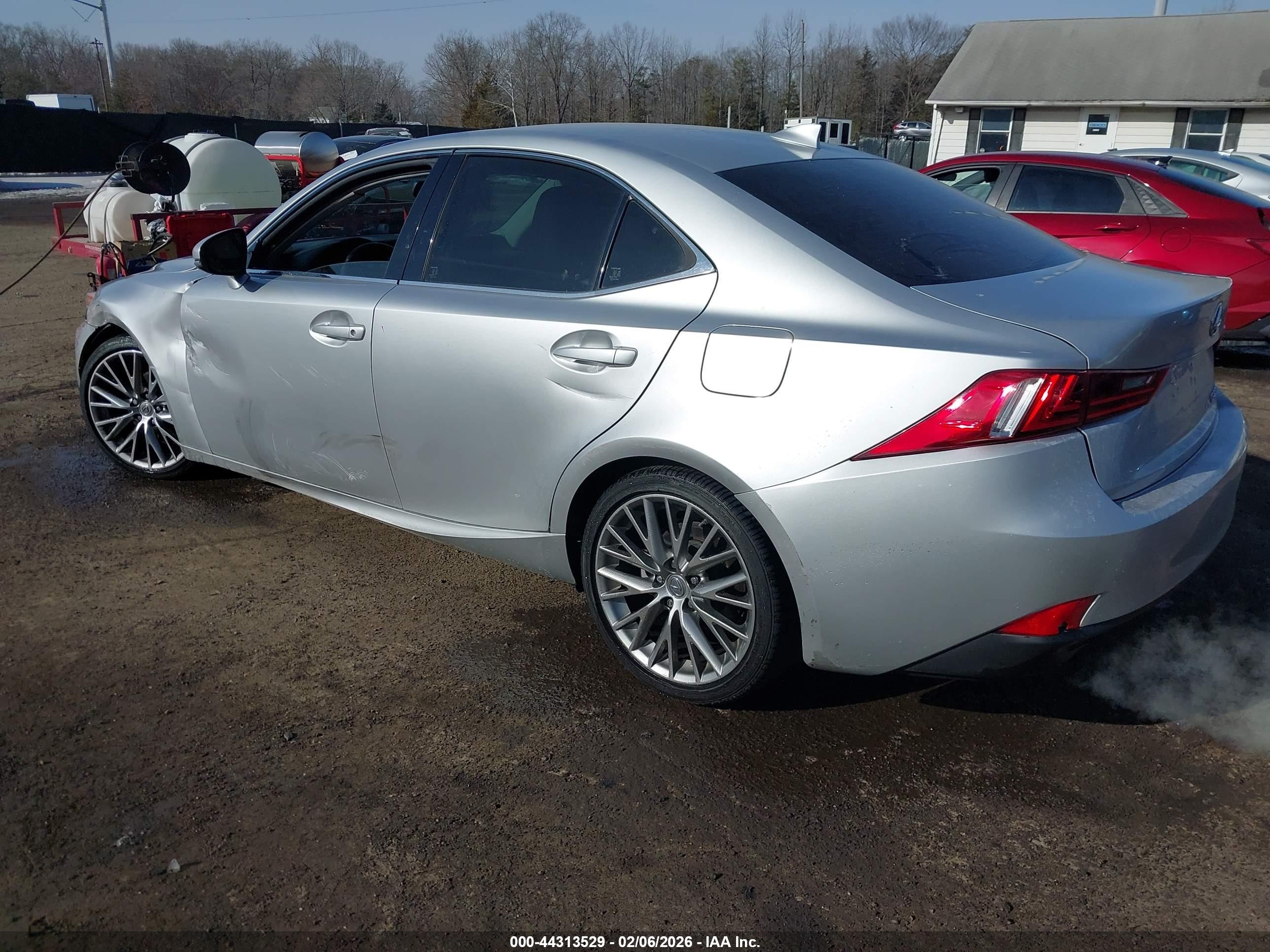 2014 Lexus Is 250   Silver vin: JTHCF1D28E5006120