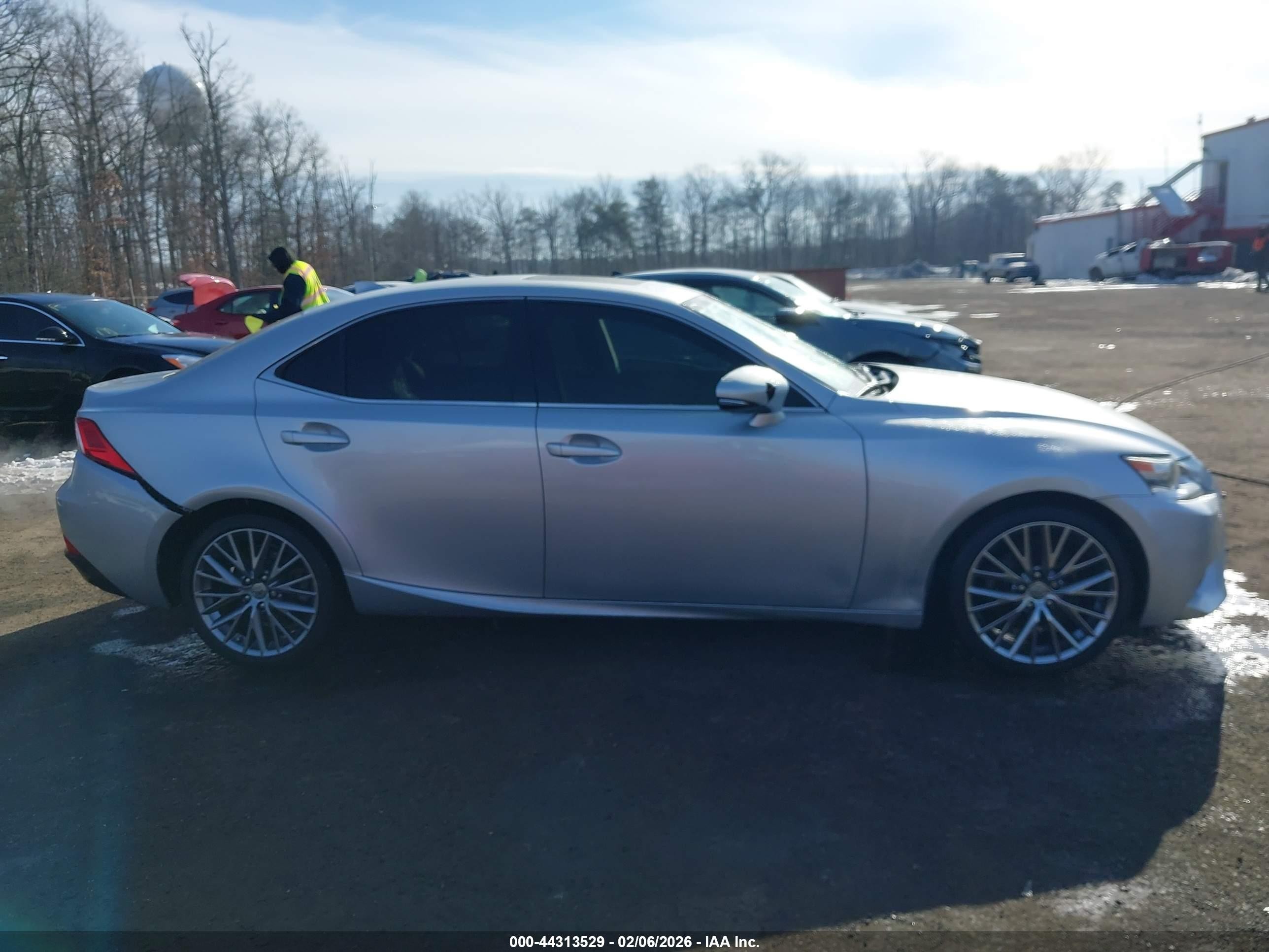 2014 Lexus Is 250   Silver vin: JTHCF1D28E5006120