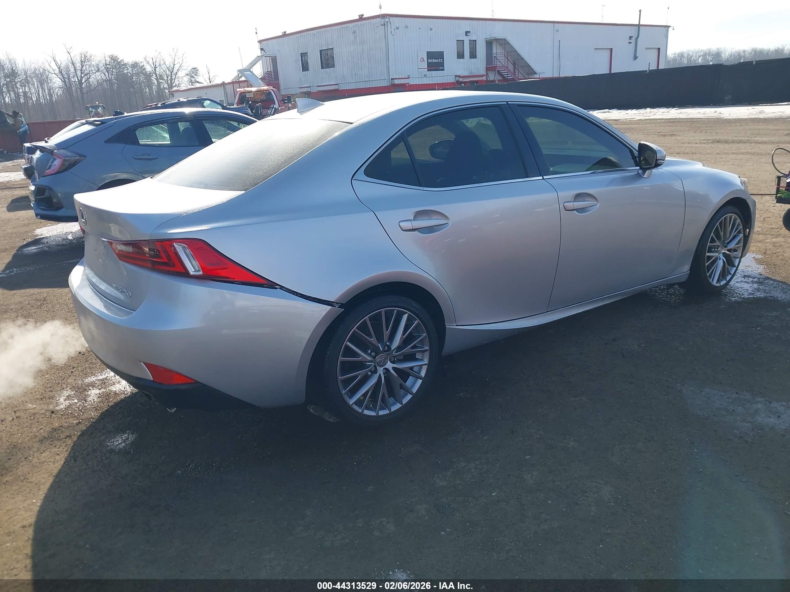 2014 Lexus Is 250   Silver vin: JTHCF1D28E5006120