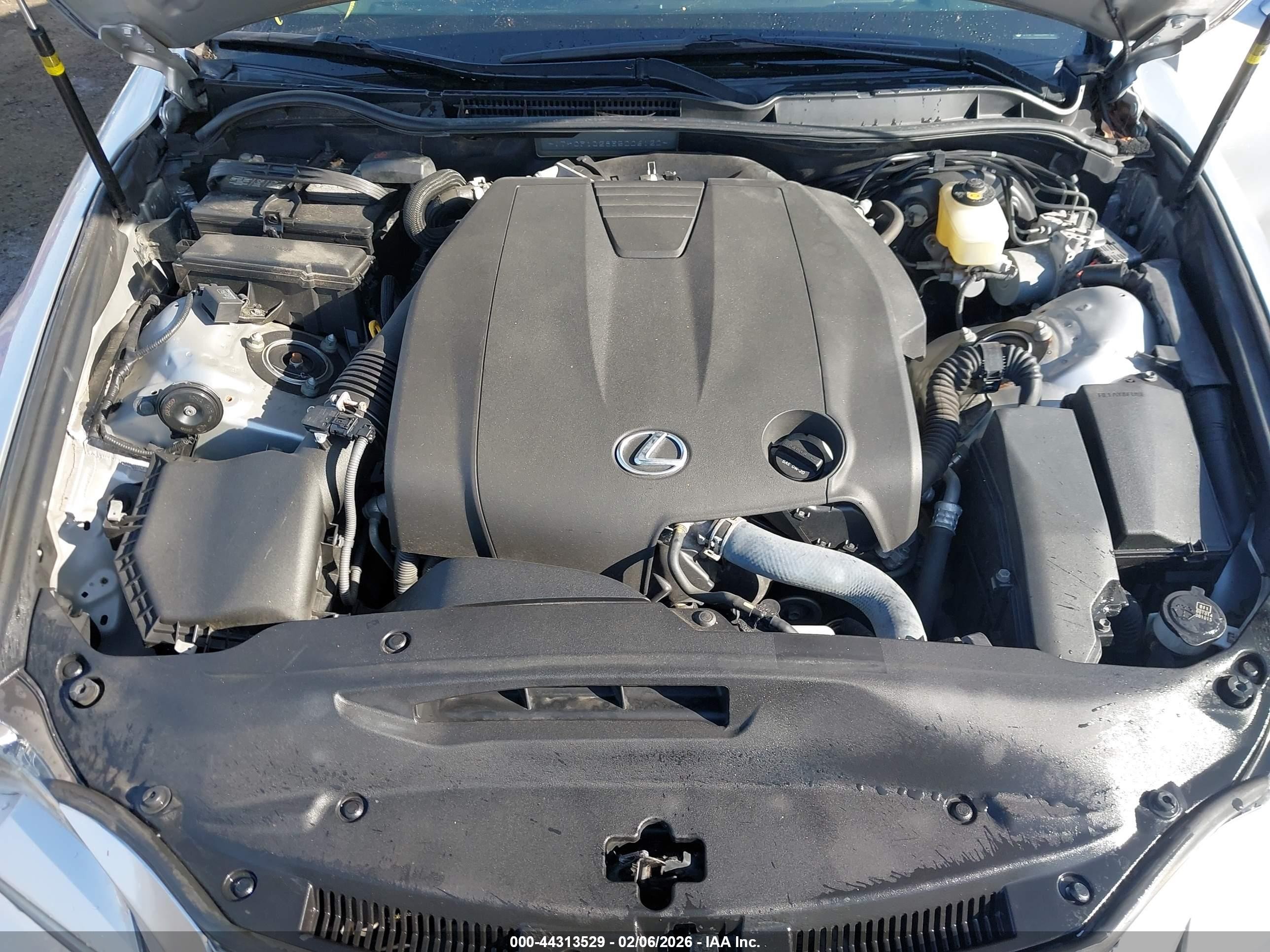 2014 Lexus Is 250   Silver vin: JTHCF1D28E5006120