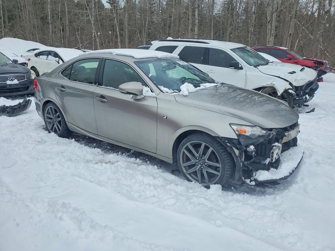 2014 Lexus Is 250 Base Black vin: JTHCF1D28E5012760
