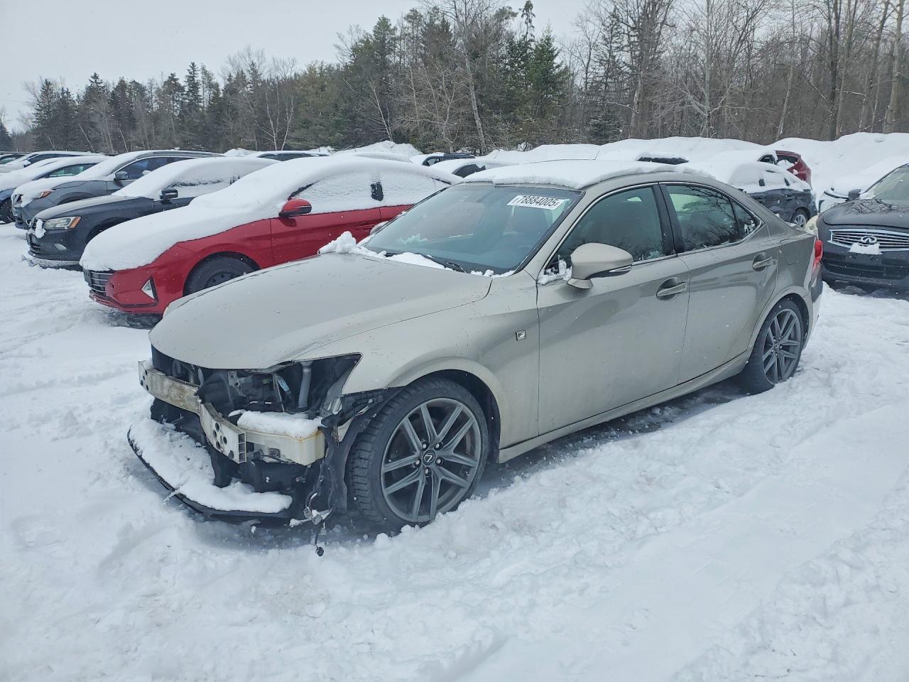 2014 Lexus Is 250 Base Black vin: JTHCF1D28E5012760