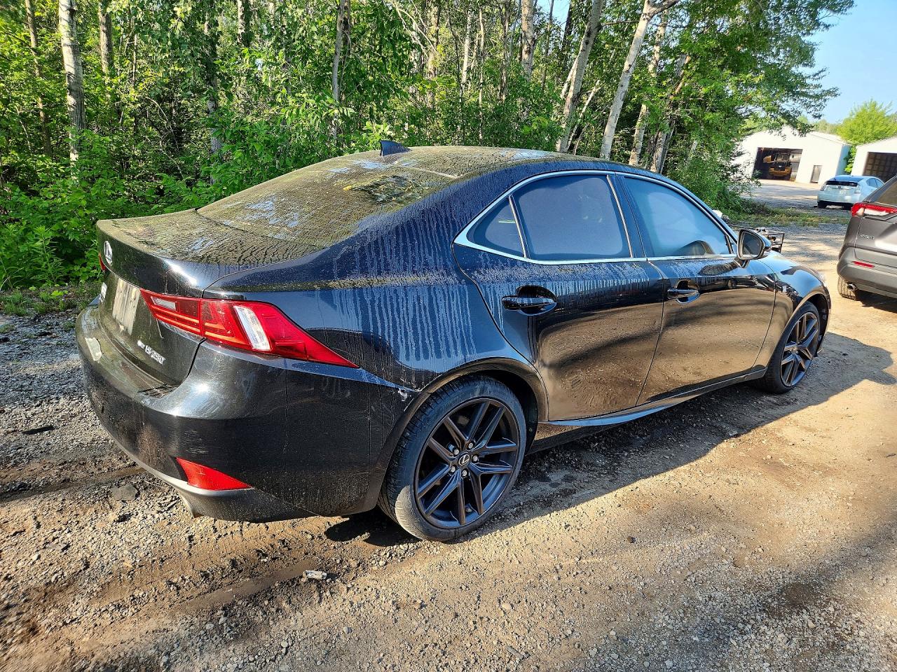 2015 Lexus Is 250 Черный vin: JTHCF1D28F5017541