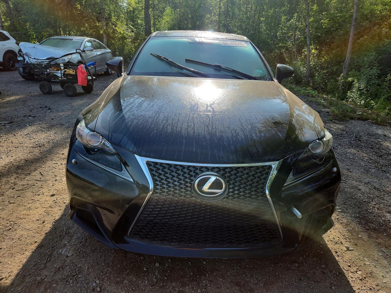2015 Lexus Is 250 Черный vin: JTHCF1D28F5017541